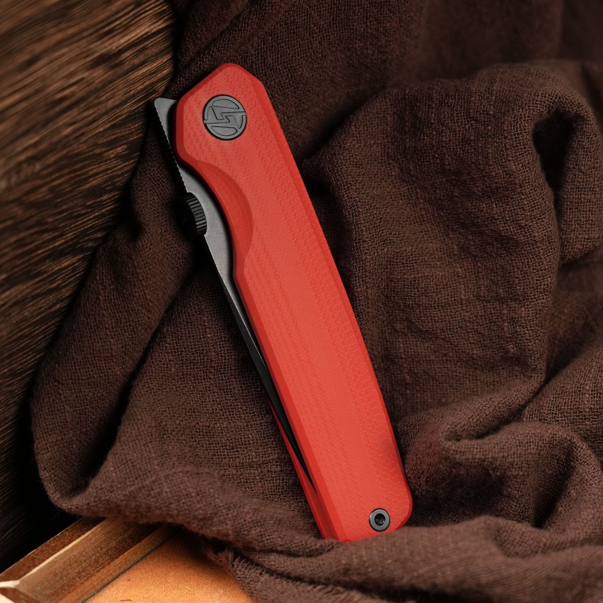 Stealth II G084 (3.22''+10Cr15MoV+Red G10+PVD)