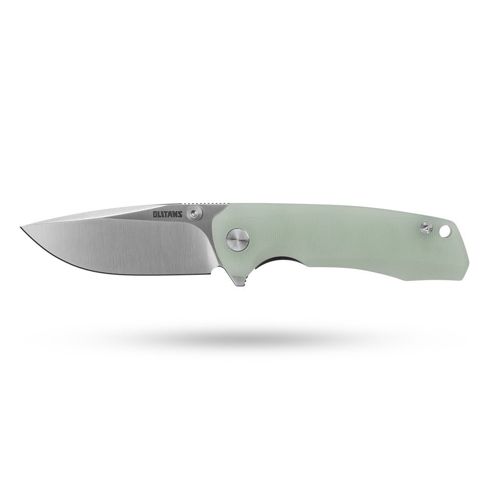 G061 Folding Knife ( 2.91''+D2+G10 )- Liner LOCK-THUMB STUD-OLITANS