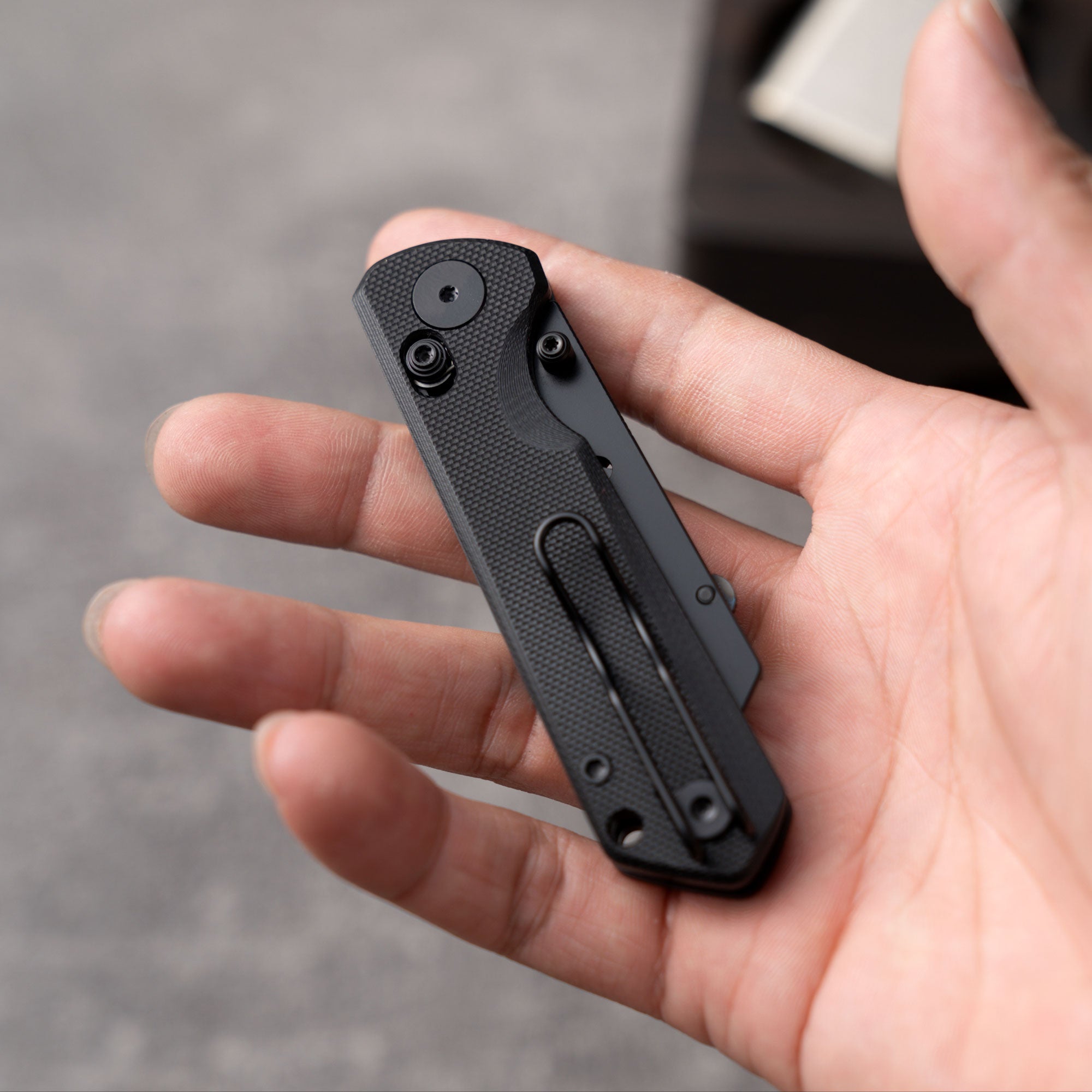Adélie Penguins G076 Utility Knife (2.68"+SK5 Blade+G10）Blade x10