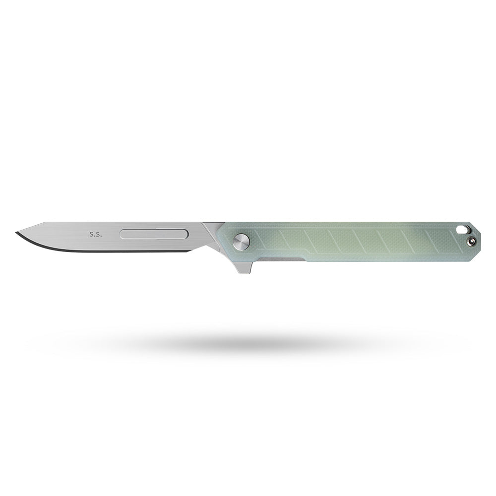 G046 Mecha Folding Sacalpel Knife G10 handle suitable for #24 & #60 Blade