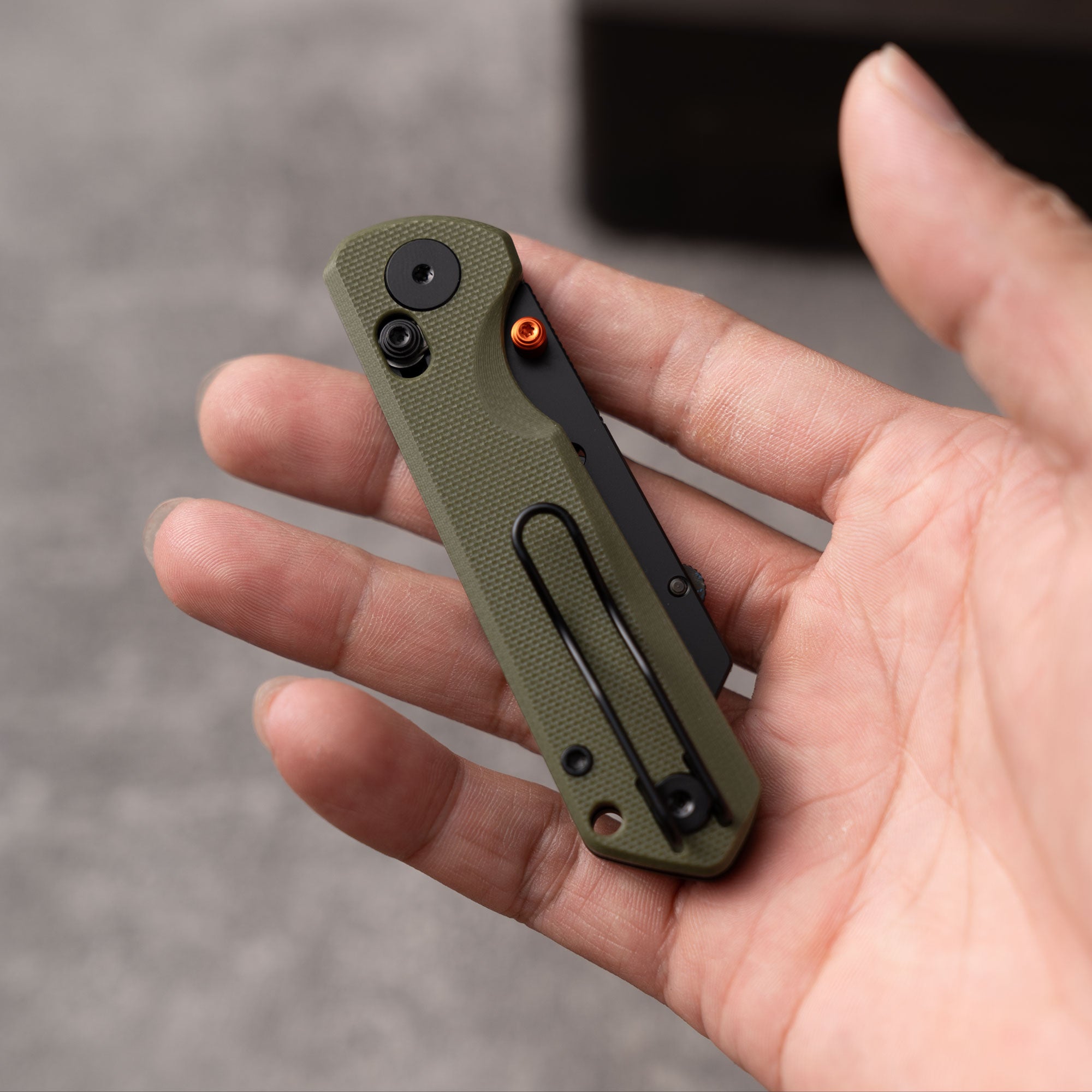Adélie Penguins G076 Utility Knife (2.68"+SK5 Blade+G10）Blade x10