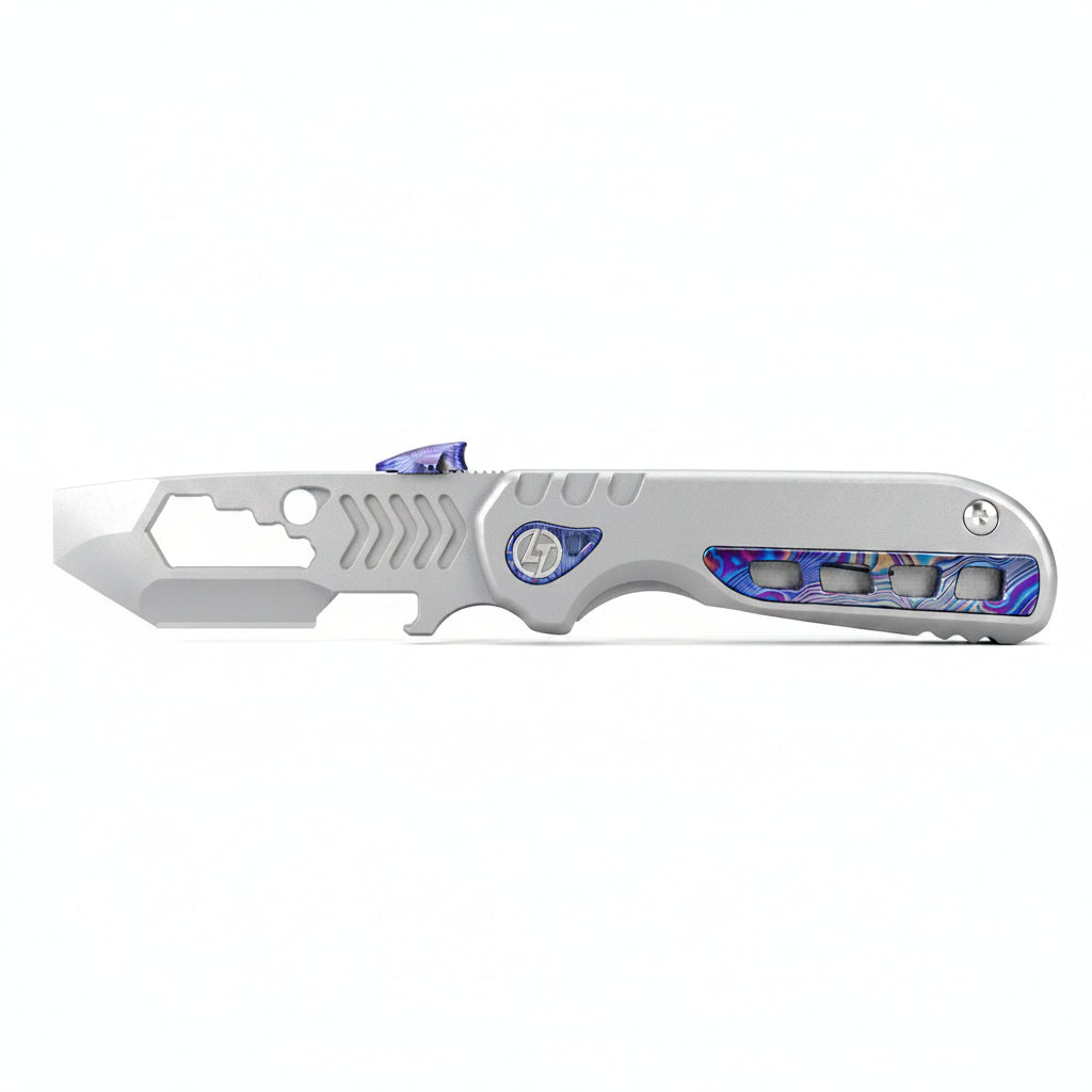 Serrated Shark™ T080 Folding EDC Pry Bar（Pre-sale order，order deadline is June 15th.）