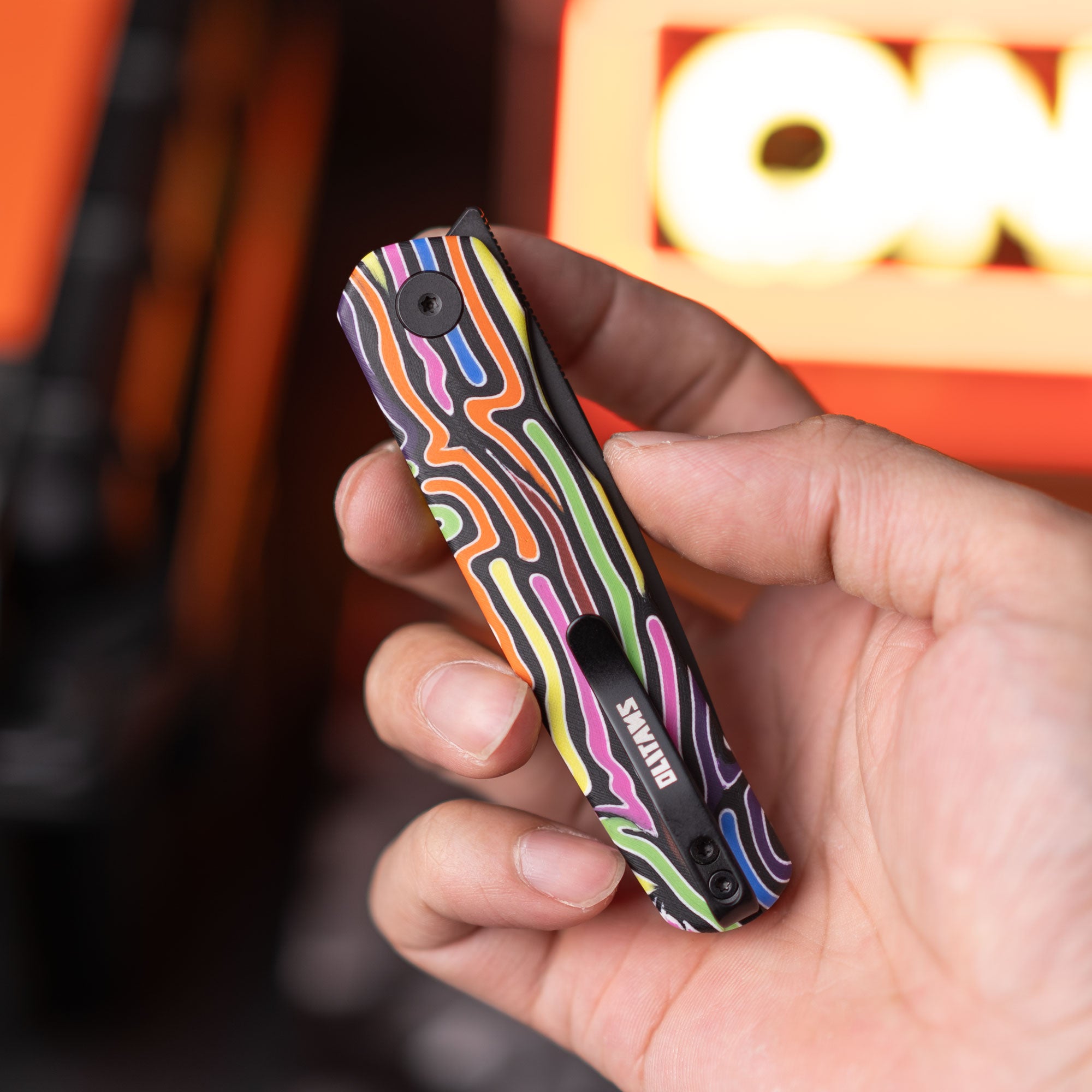 Stealth G047（3.07'' +14C28N +G10）Liner Lock-Front Flipper