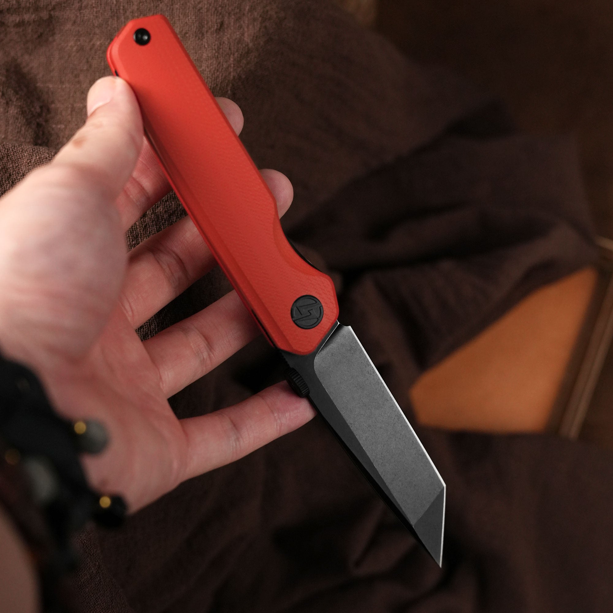 Stealth II G084 (3.22''+10Cr15MoV+Red G10+PVD)