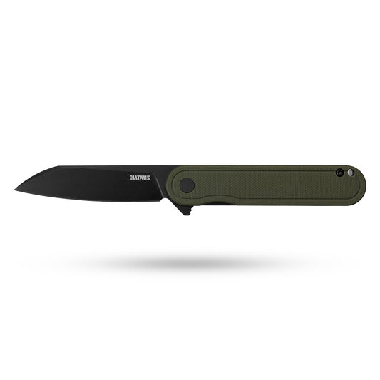 Rocket Wharncliffe Flipper Knife (2.76"-D2 Blade-G10)-G067