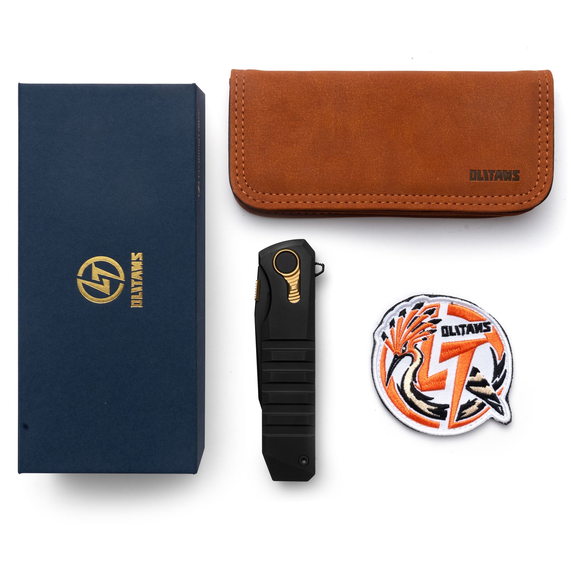 Hoopoe T082（3.42"+S45VN +Titanium）- Black PVD