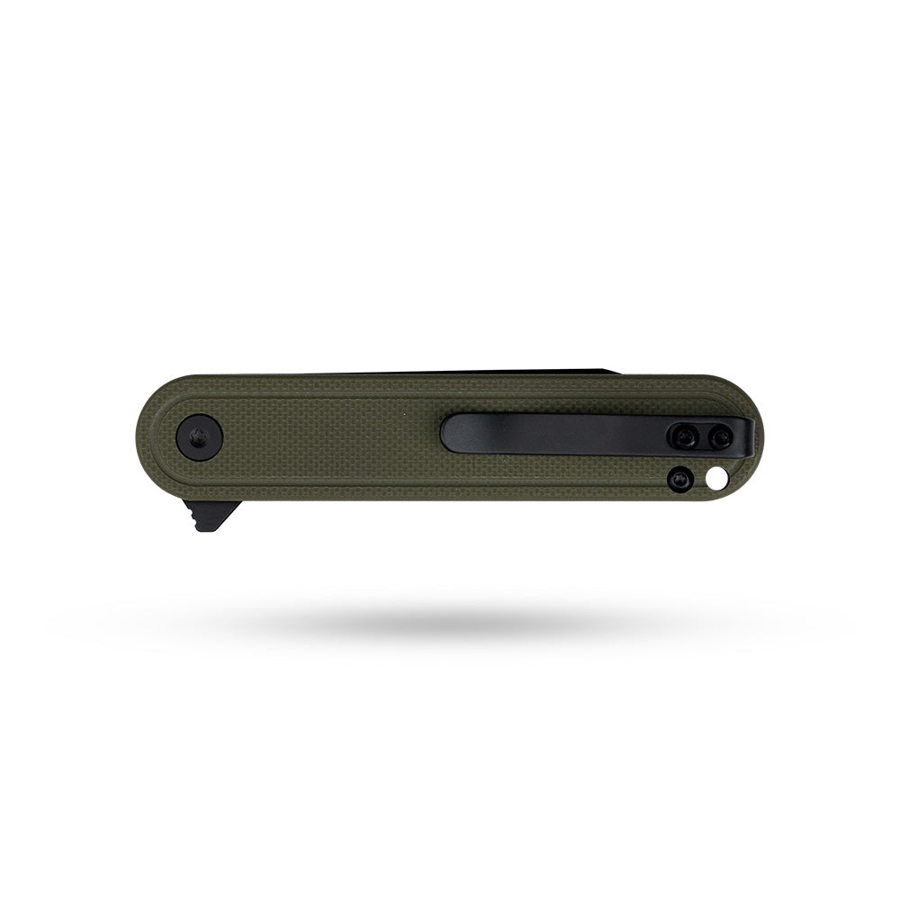 Rocket Wharncliffe Flipper Knife (2.76"-D2 Blade-G10)-G067