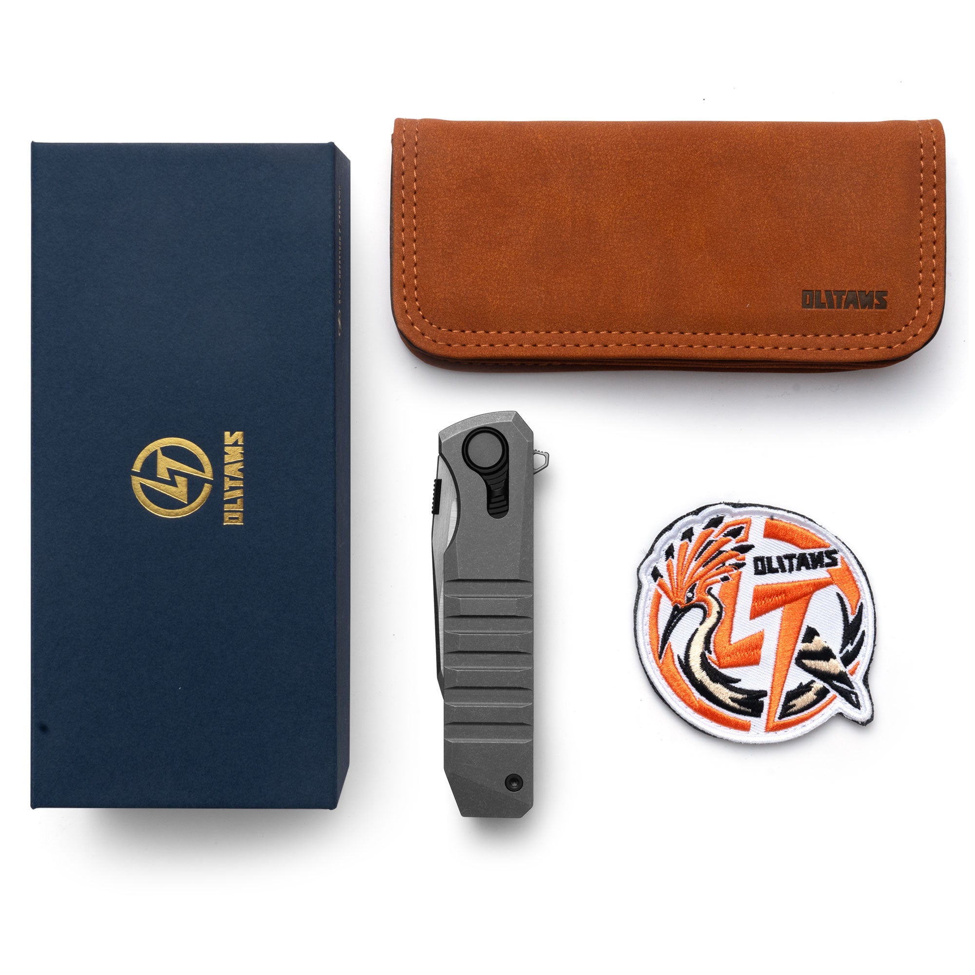 Hoopoe T082（3.42"+S45VN + Stonewash Titanium）- Vertical Hand Satin