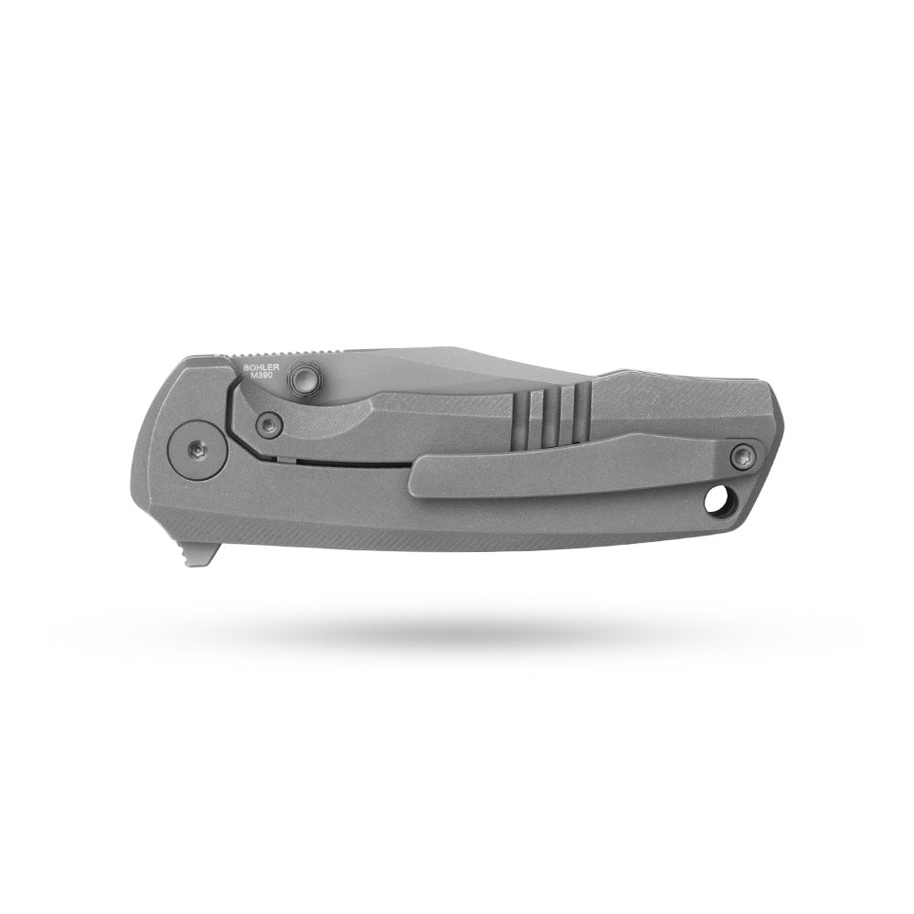 Ti-Bomber 2.0 T068 - Clip Point（2.95"+Bohler M390 +Titanium）