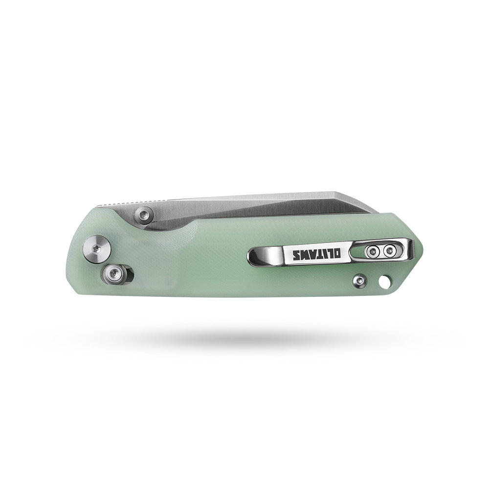 King Penguin G062 Folding Knife （3.35''+14C28N+G10 Handle）-Crossbar Lock-Thumb Stud-Olitans