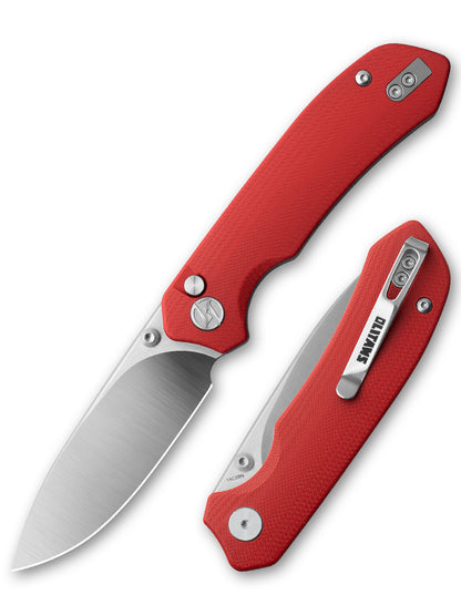 G032 Camping Folding Knife Button Lock