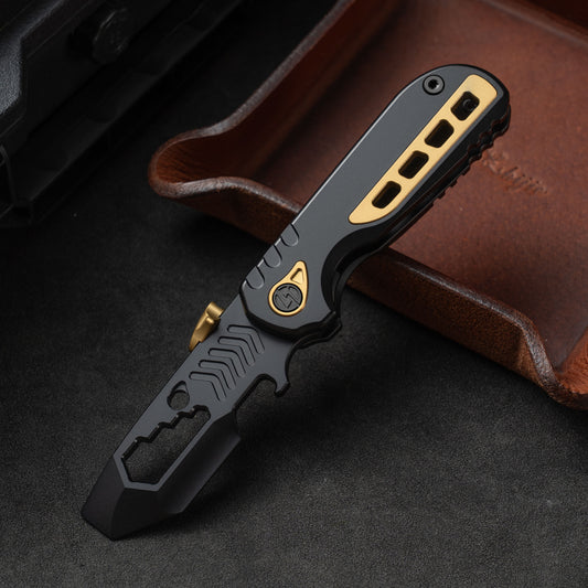 Serrated Shark™ Folding EDC Pry Bar