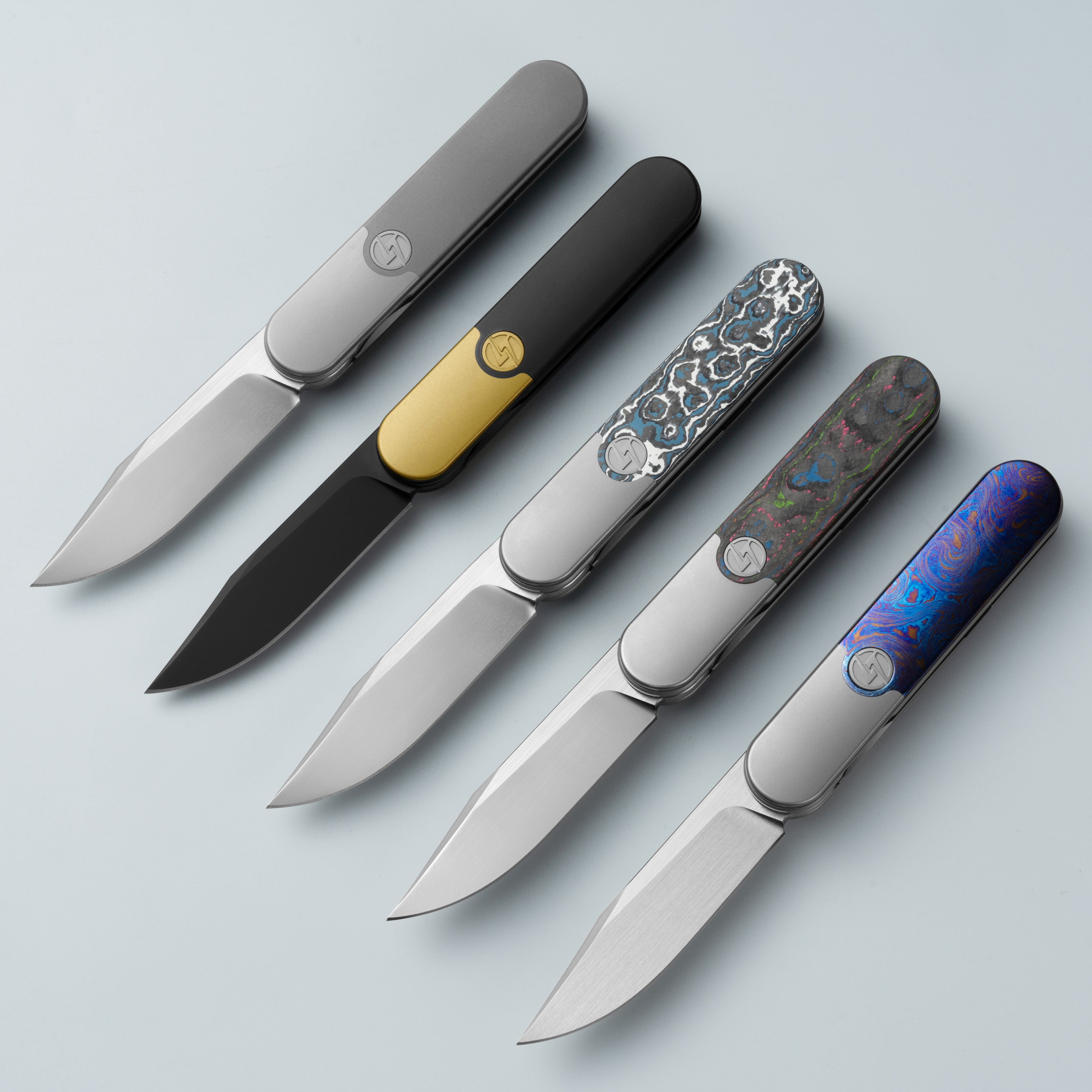 Rocket XL T081 (3.07''+M390+Titanium)-Liner Lock-Front Flipper-Black
