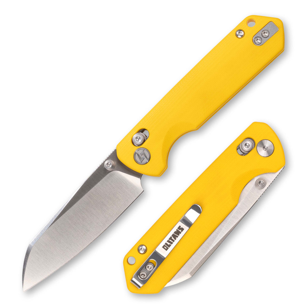 King Penguin G062 Folding Knife （3.35''+14C28N+ G10 Handle）-Crossbar Lock-Thumb Stud-Olitans
