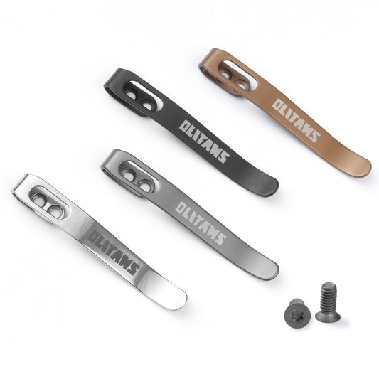 OLITANS Pocket Knife Parts, ball bearings, Pivot, Pocket Clip