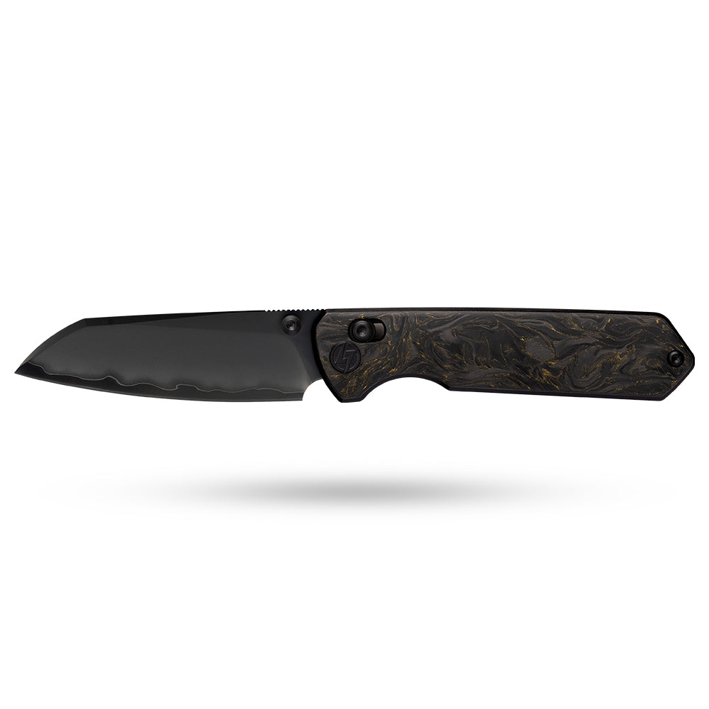 Imperial Penguin M060(3.35''+DLC-SLD Magic+Carbon fibre)-Axis lock-thumb stud