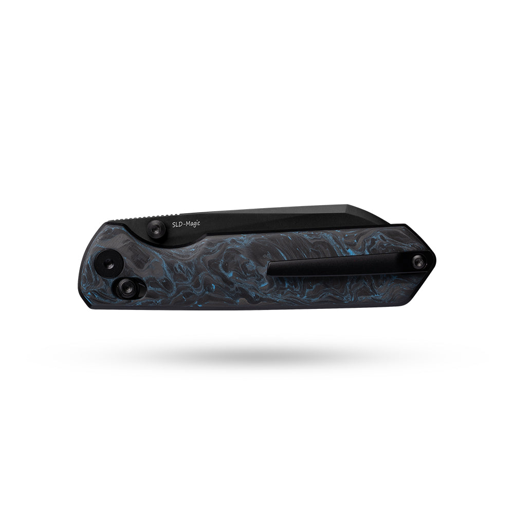 Imperial Penguin M060(3.35''+DLC-SLD Magic+Carbon fibre)-Axis lock-thumb stud