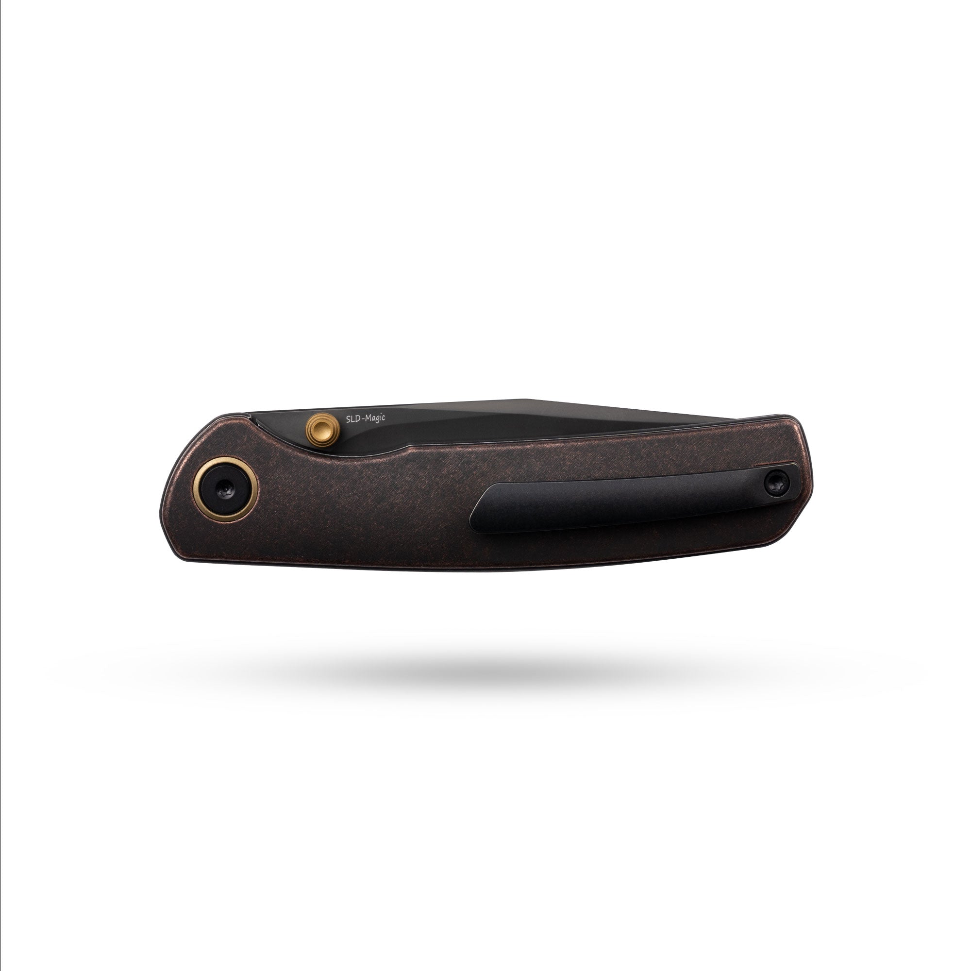 Gecko M070 (3.07"+SLD Magic+DLC+Copper)-Liner Lock-thumb stud