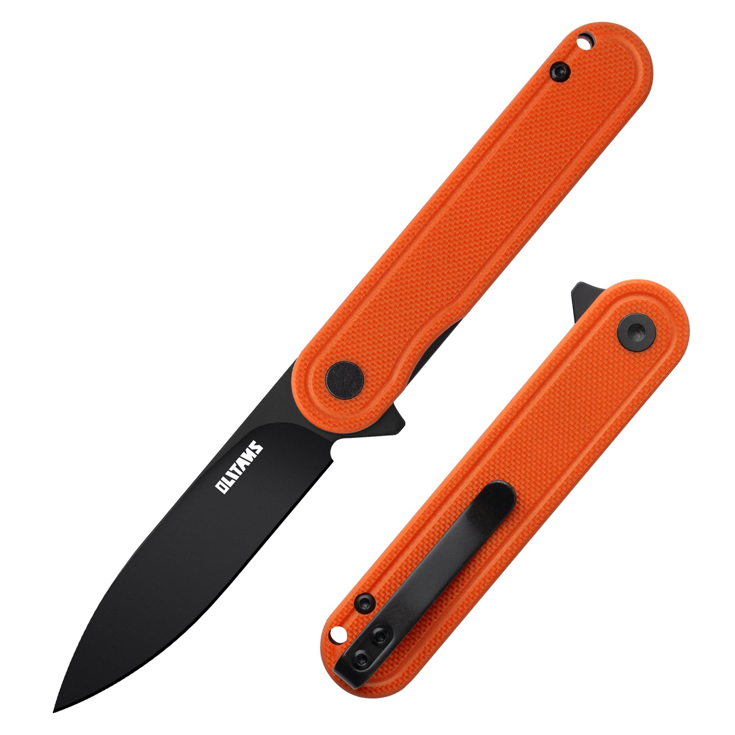 Rocket G040 Pocket Knife 2.75'' D2 Blade + G10 Handle - Liner Lock - Flipper