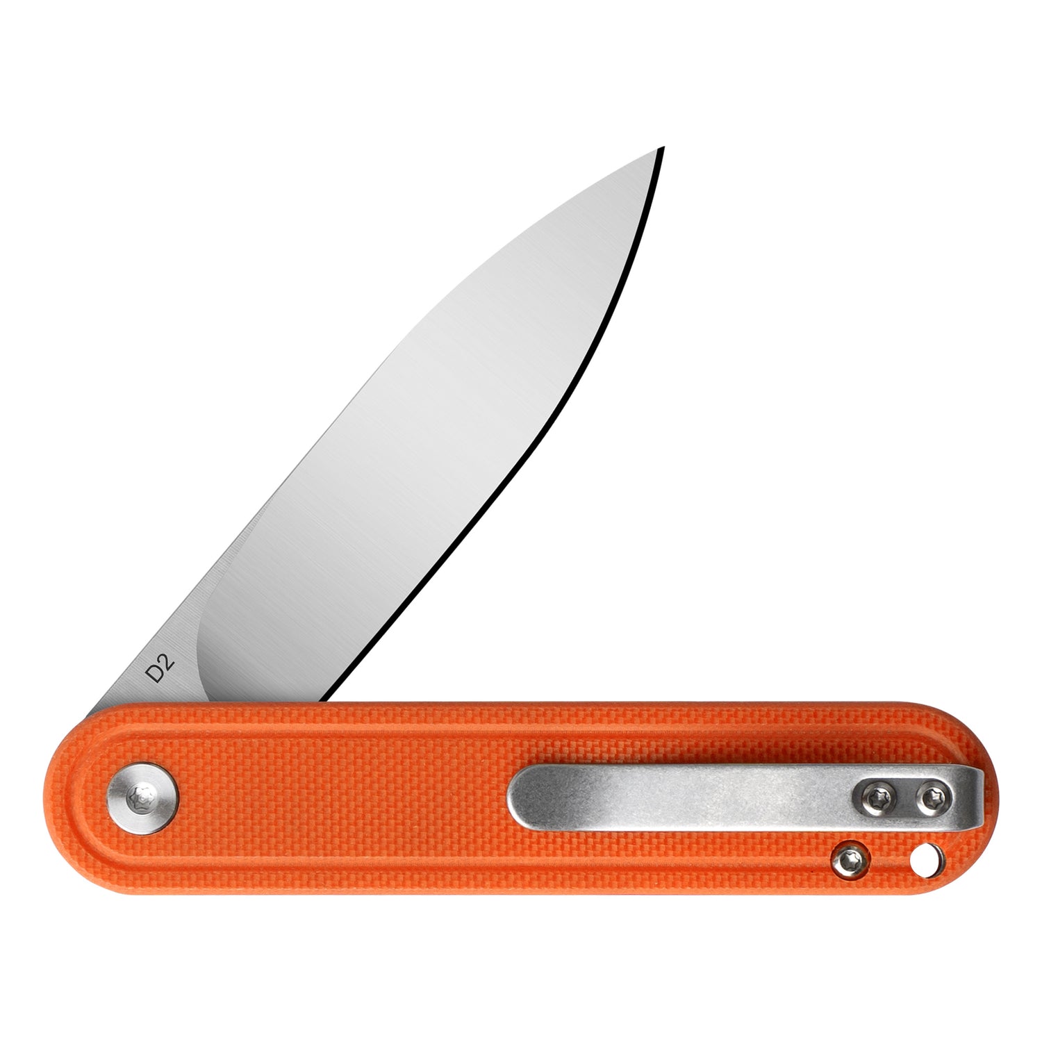 Rocket G040 Pocket Knife 2.75'' D2 Blade + G10 Handle - Liner Lock - Flipper