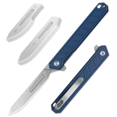 G046 Mecha Folding Sacalpel Knife G10 handle suitable for #24 & #60 Blade