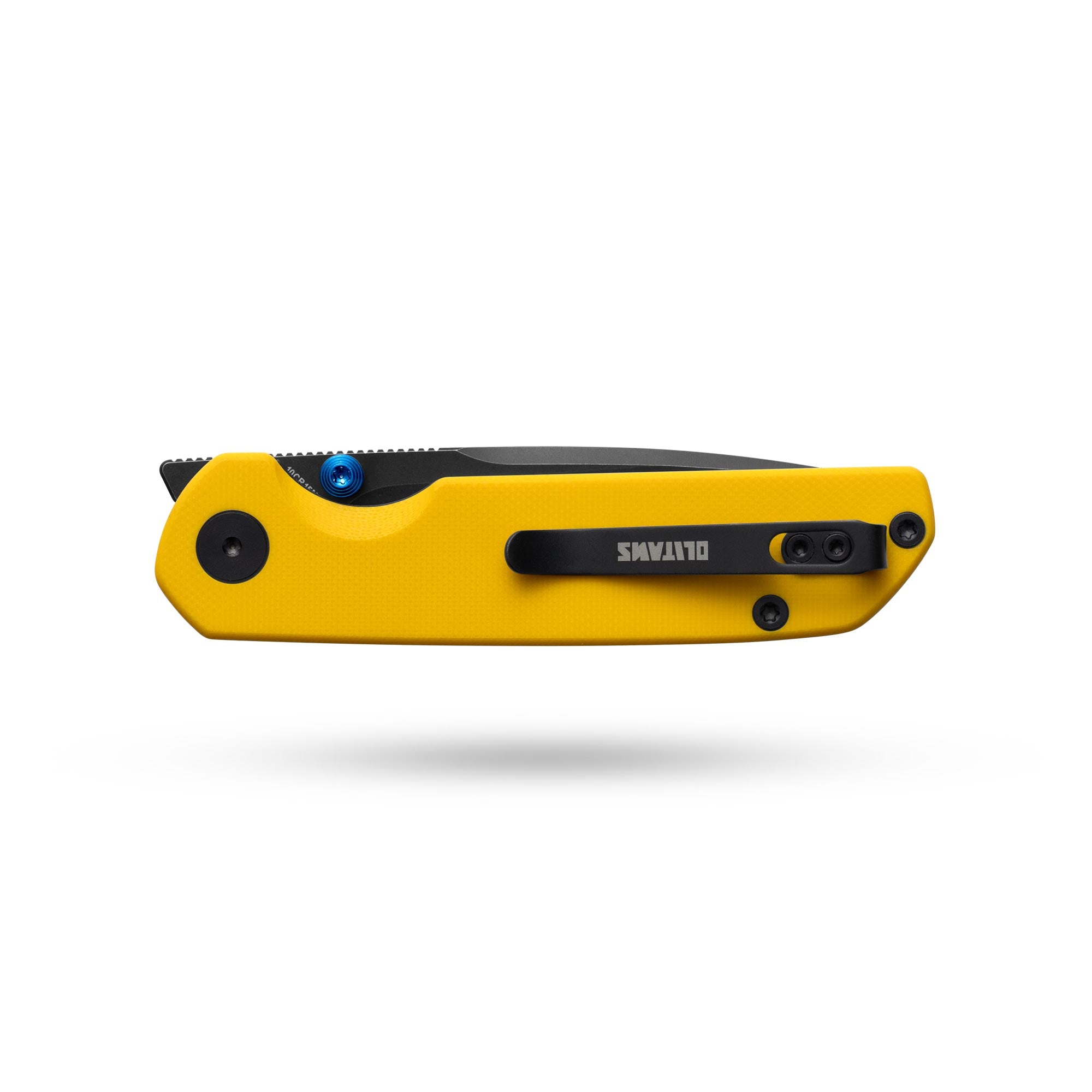 Lemon Shark G071（3.27"+10Cr15Mov+Yellow G10 +Pvd）-Liner Lock