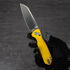 King Penguin G062 Folding Knife （3.35''+14C28N+ G10 Handle）-Crossbar Lock-Thumb Stud-Olitans