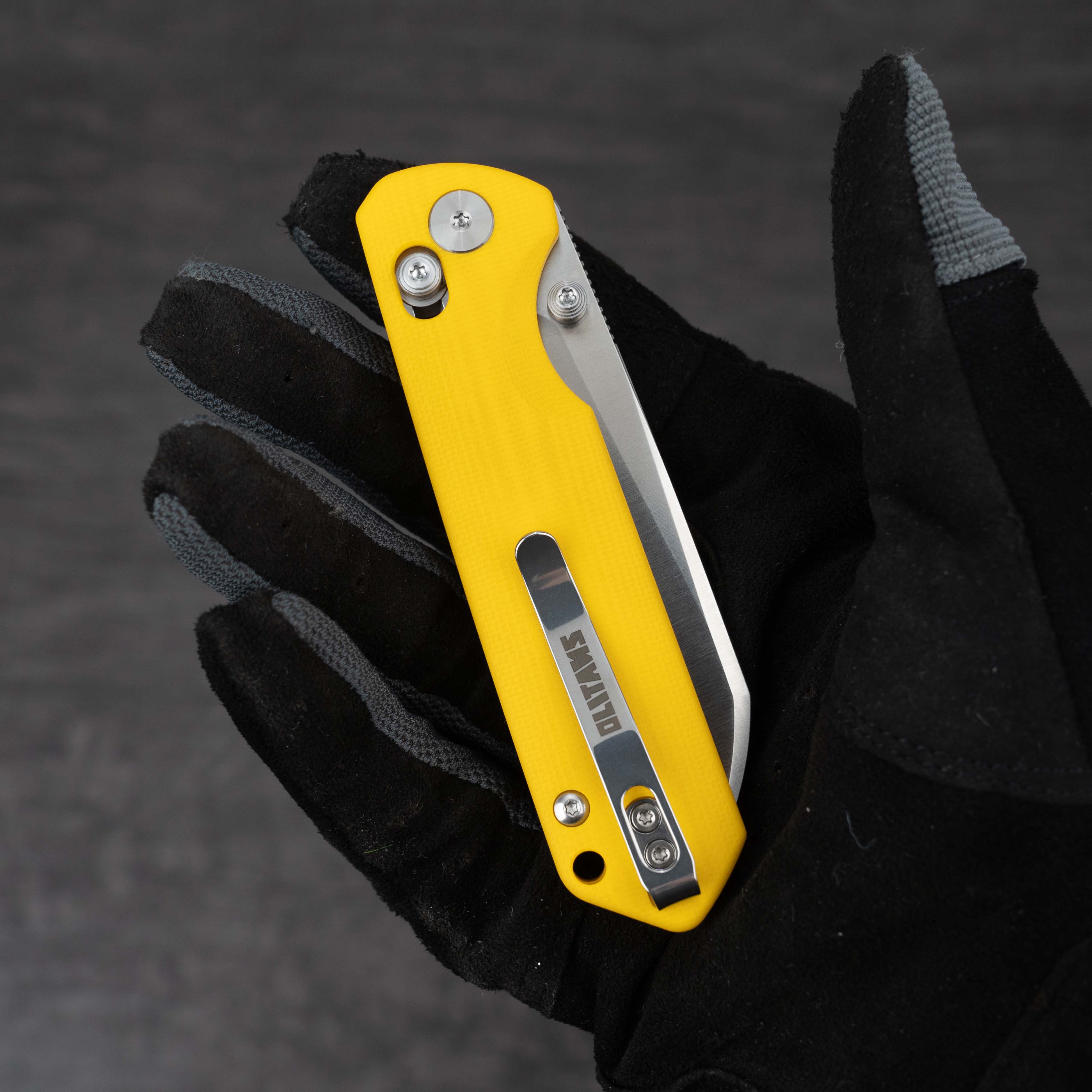 King Penguin G062 Folding Knife （3.35''+14C28N+ G10 Handle）-Crossbar Lock-Thumb Stud-Olitans