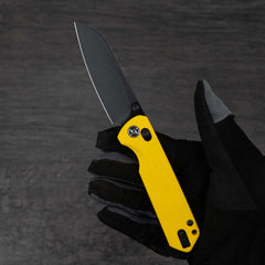 G062 King Penguin（3.35''+14C28N Blade+G10 Handle）-Crossbar Lock-Thumb Stud