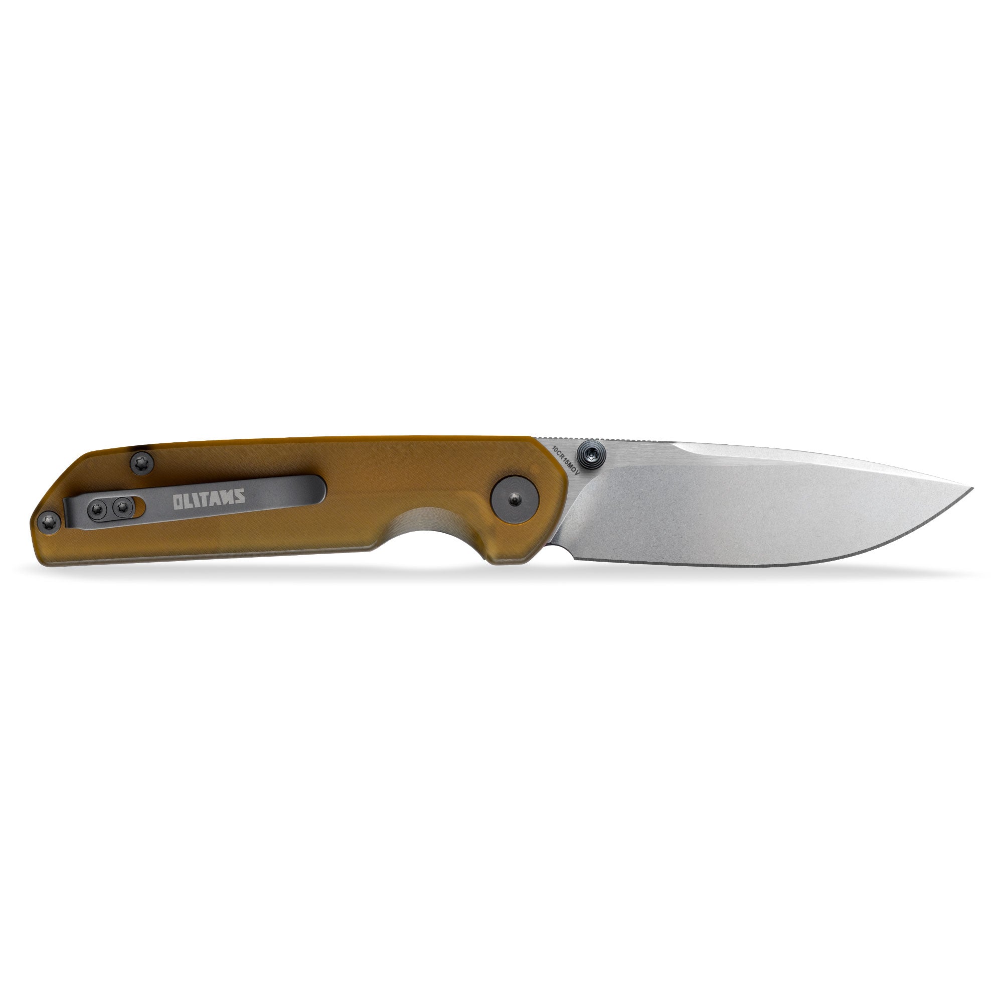 Lemon Shark G071（3.27"+10Cr15Mov+PEI Handle+Stonewash）-Front Flipper-Olitans