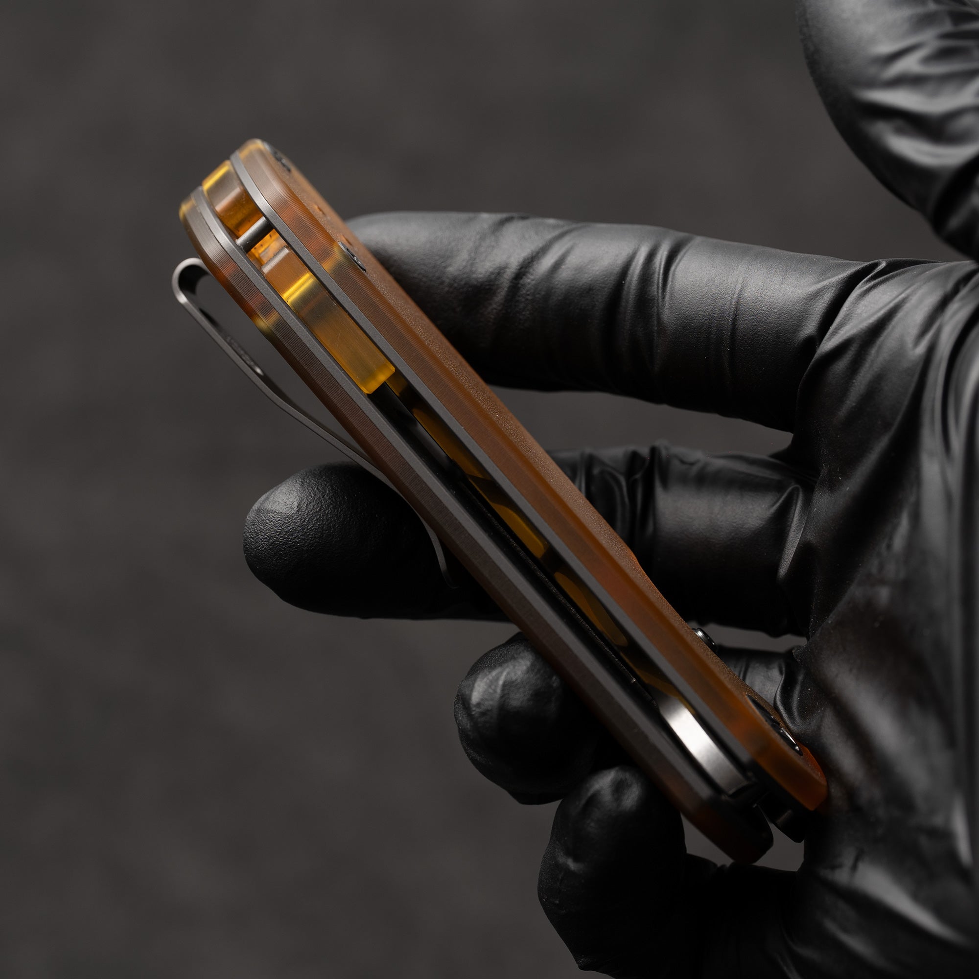 Lemon Shark G071（3.27"+10C15N+PEI Handle+Stonewash）-Liner Lock-Front Flipper-Olitans