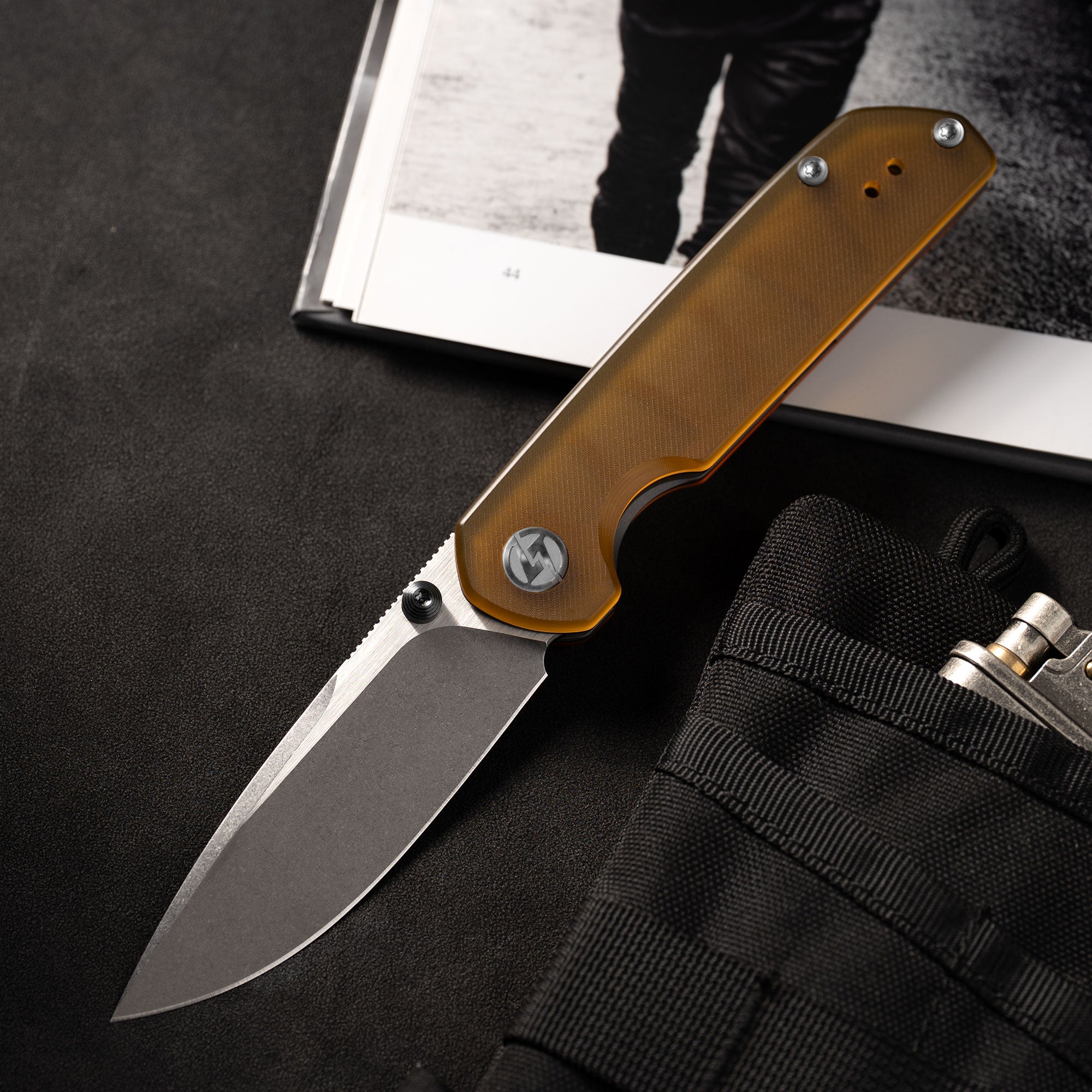 Lemon Shark G071（3.27"+10Cr15Mov+PEI ）-Liner Lock