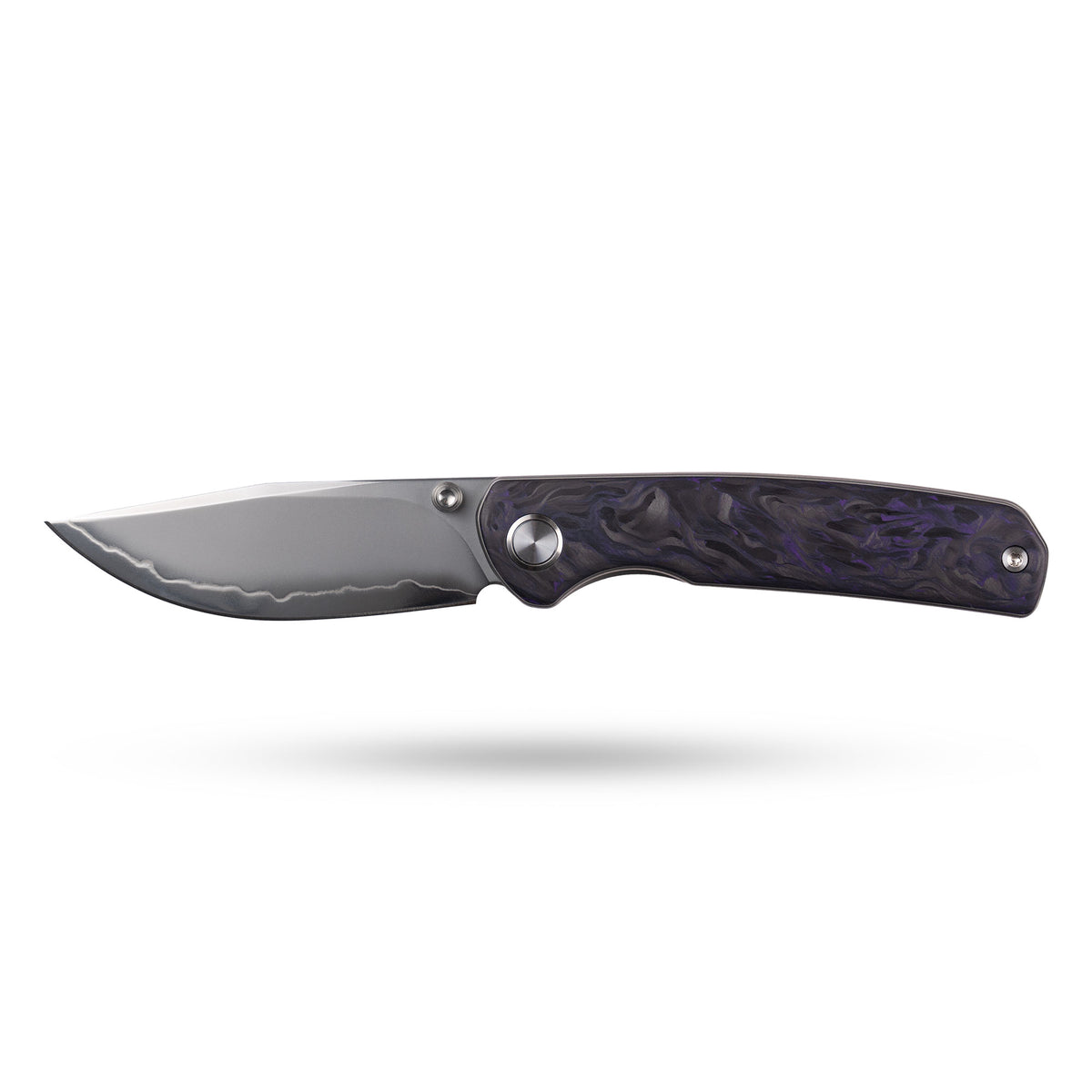 Gecko M070 (3.07''+SLD Magic+Carbon fibre)-Liner Lock-thumb stud