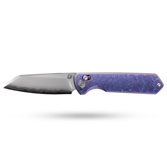 Imperial Penguin M060(3.35''+SLD Magic+Crystallized Titanium)-Axis lock-thumb stud