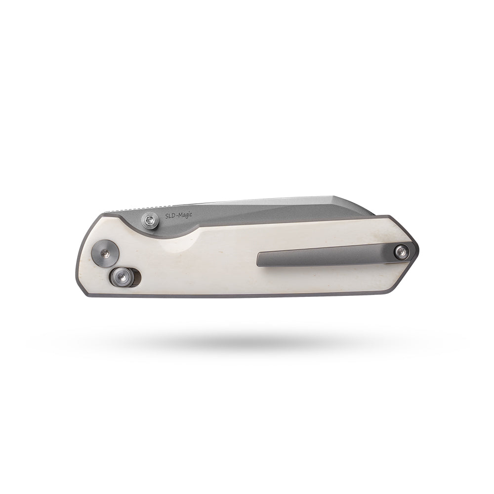 Imperial Penguin M060(3.35''+SLD Magic+Cow Bone)-Axis lock-thumb stud