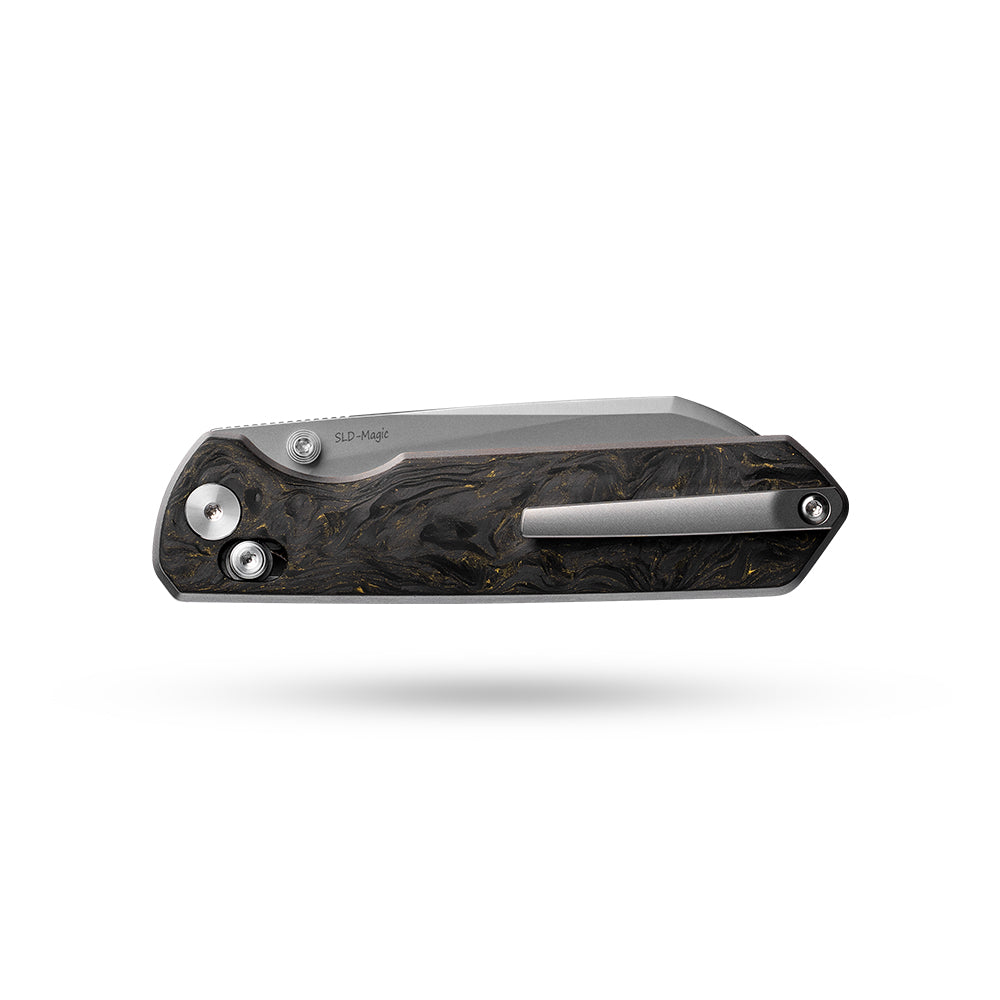 Imperial Penguin M060(3.35''+SLD Magic+Carbon fibre)-Axis lock-thumb stud