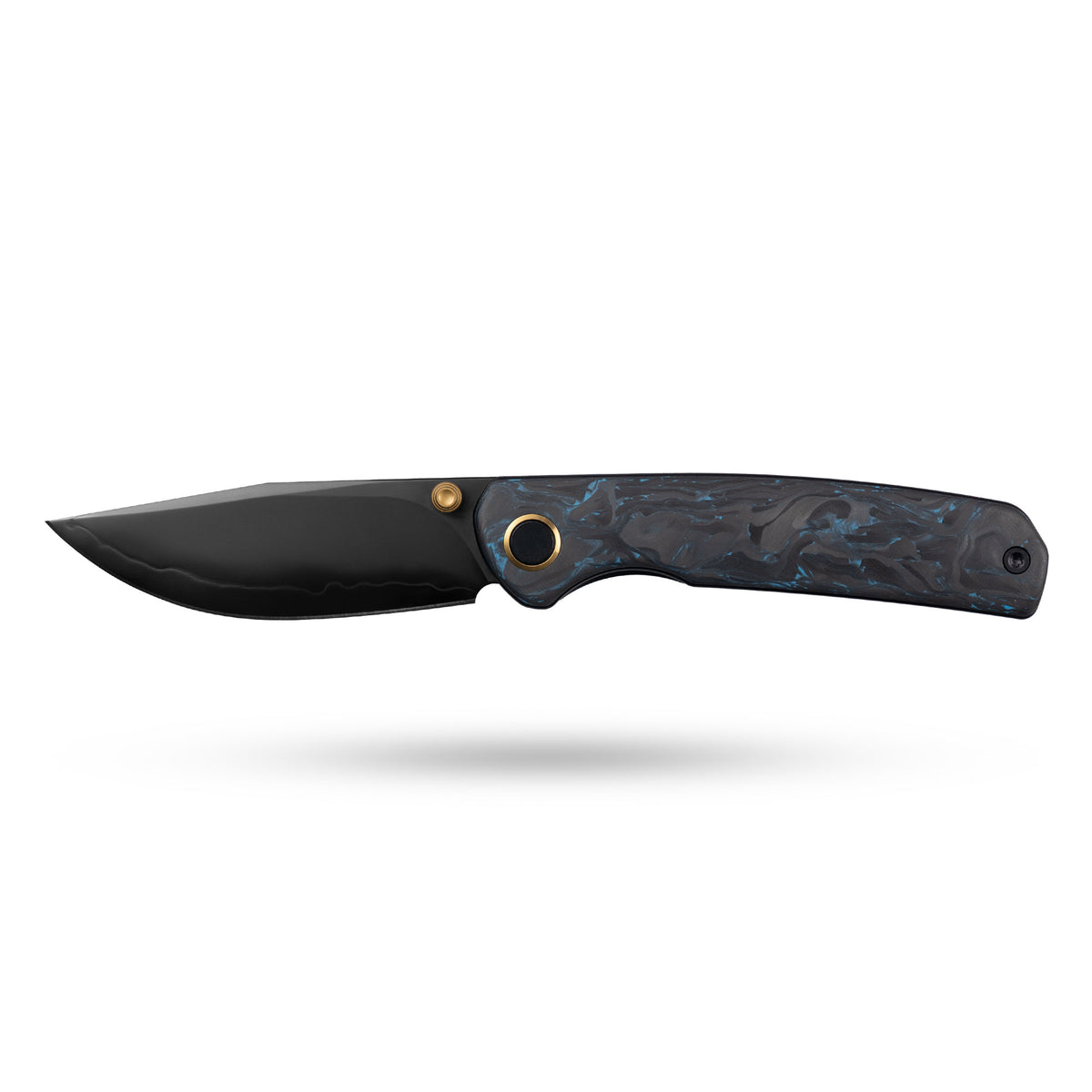 Gecko M070 (3.07"+SLD Magic+DLC+Carbon fibre)-Liner Lock-thumb stud