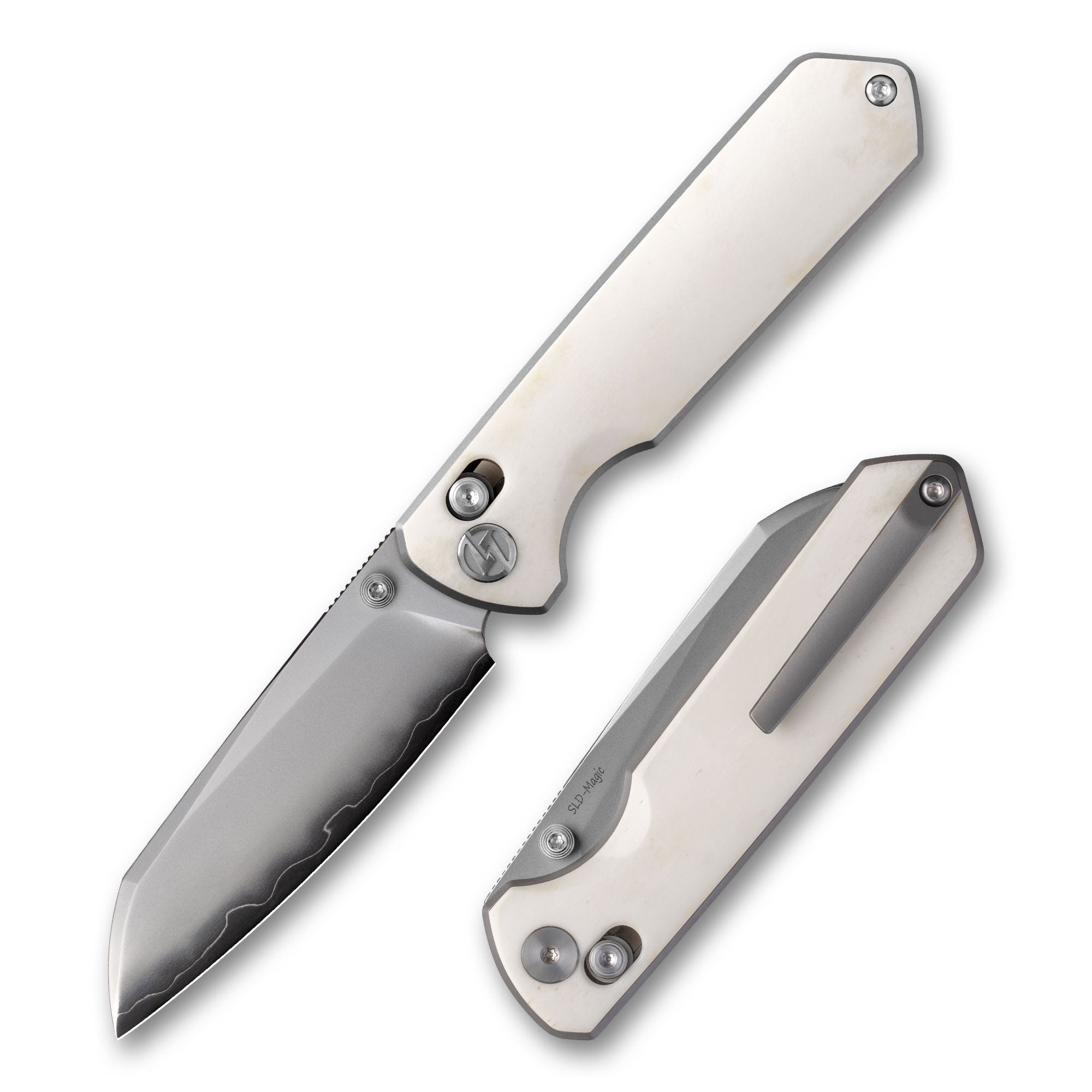 Imperial Penguin M060(3.35''+SLD Magic+Cow Bone)-Axis lock-thumb stud ...