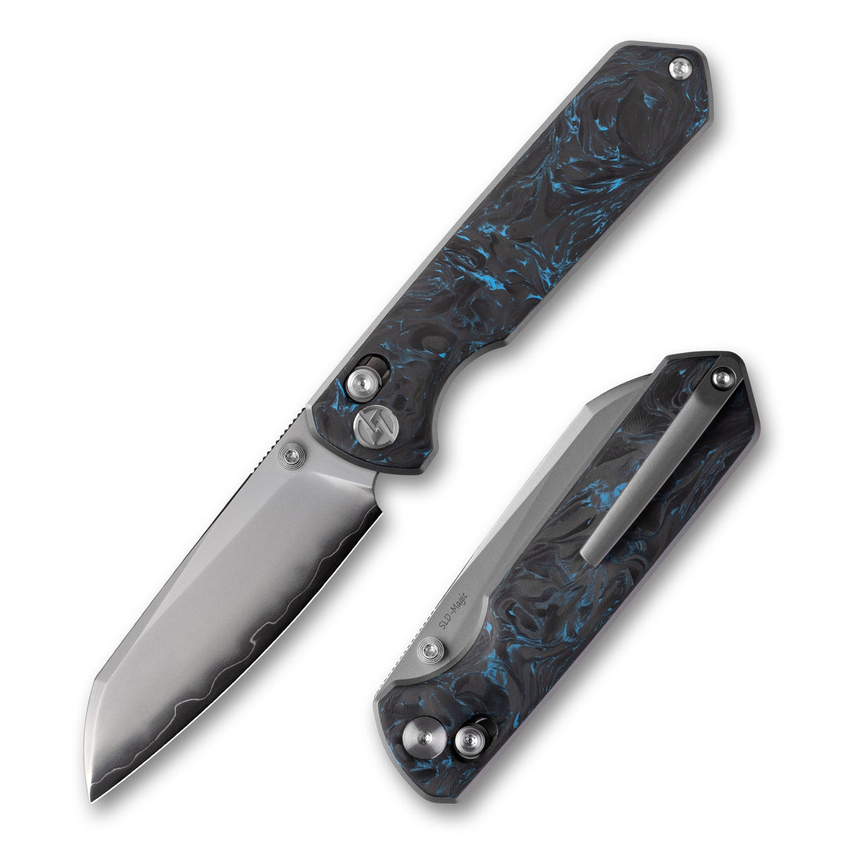 Imperial Penguin M060(3.35''+SLD Magic+Carbon fibre)-Axis lock-thumb stud