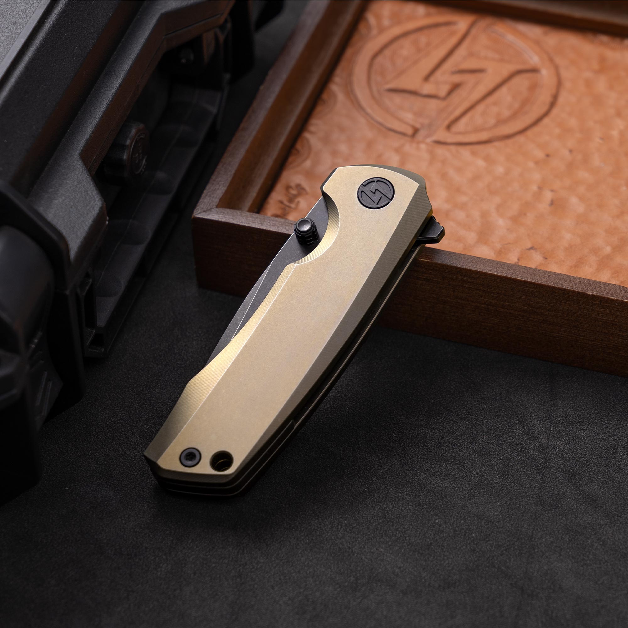 Ti-Bomber 2.0 T065 - Drop Point（2.95"+Bohler M390 +Titanium）