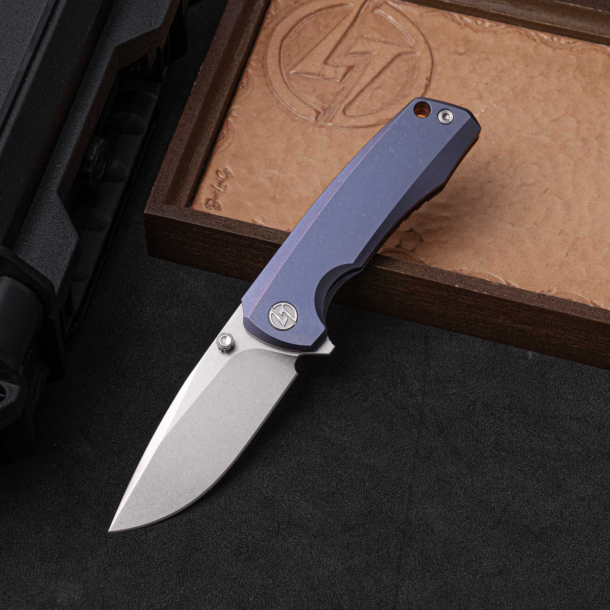 Ti-Bomber 2.0 T065 - Drop Point（2.95"+Bohler M390 +Titanium）
