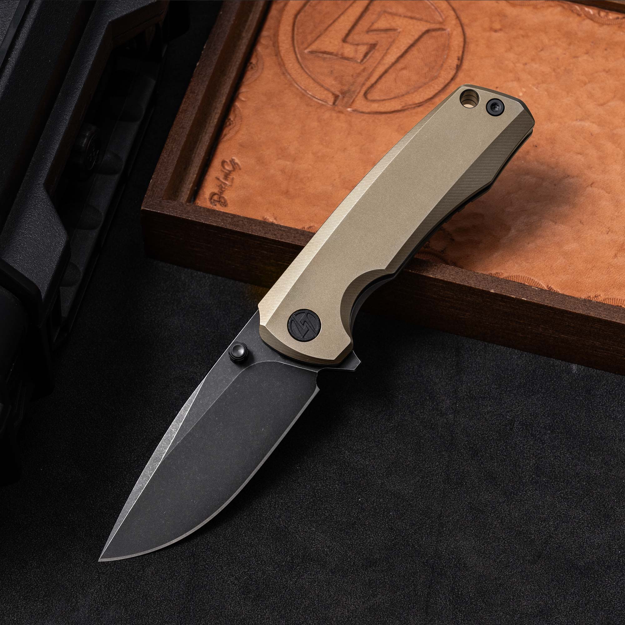 Ti-Bomber 2.0 T065 - Drop Point（2.95"+Bohler M390 +Titanium）