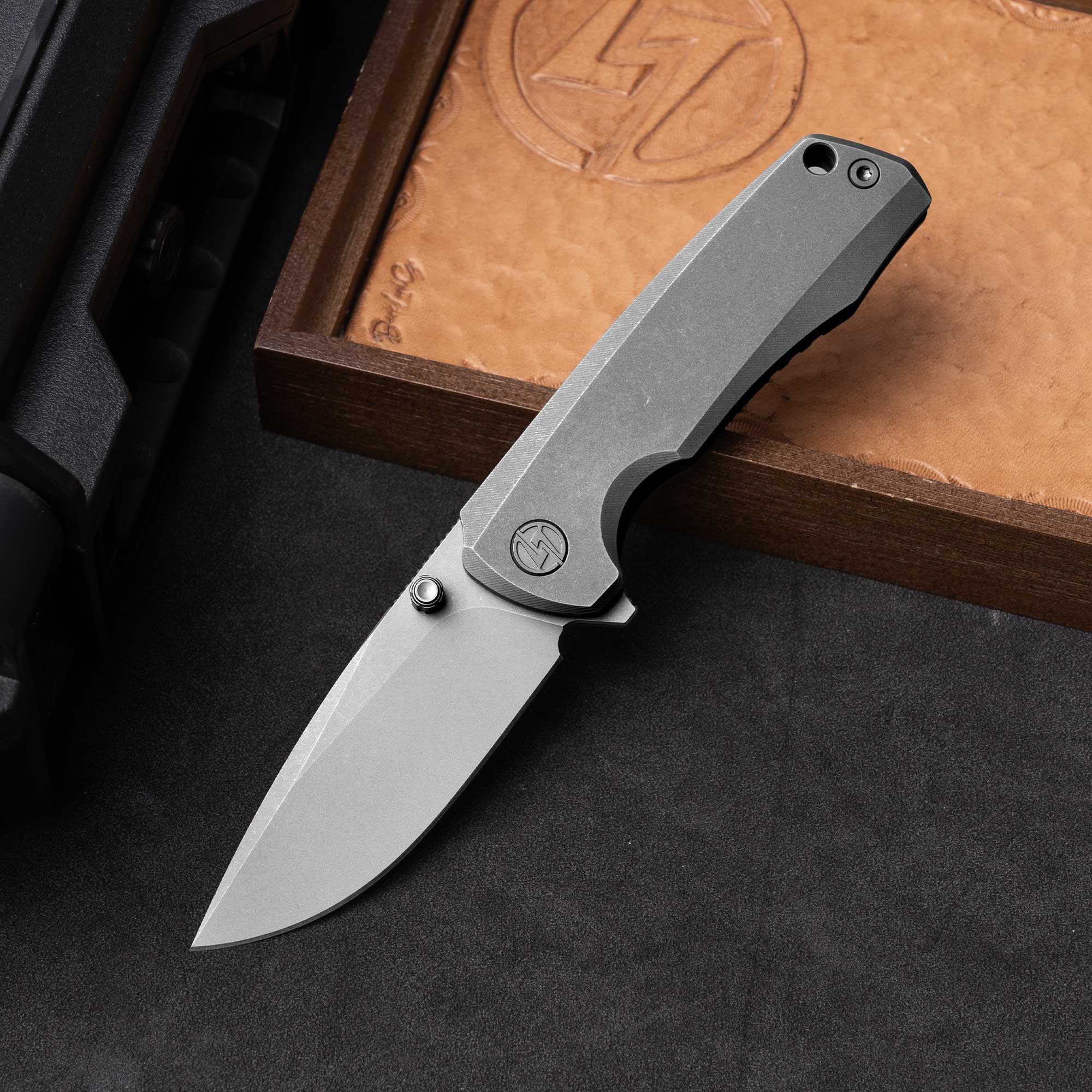 Ti-Bomber 2.0 T065 - Drop Point（2.95"+Bohler M390 +Titanium）