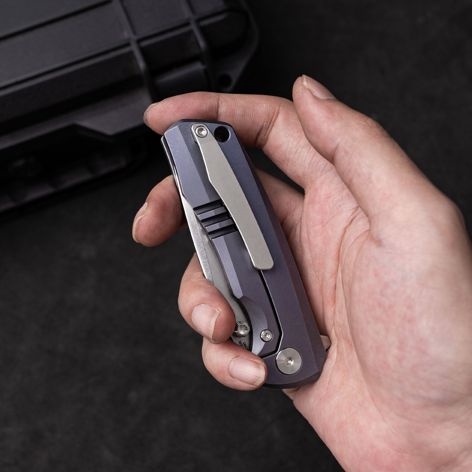 Ti-Bomber 2.0 T065 - Drop Point（2.95"+Bohler M390 +Titanium）