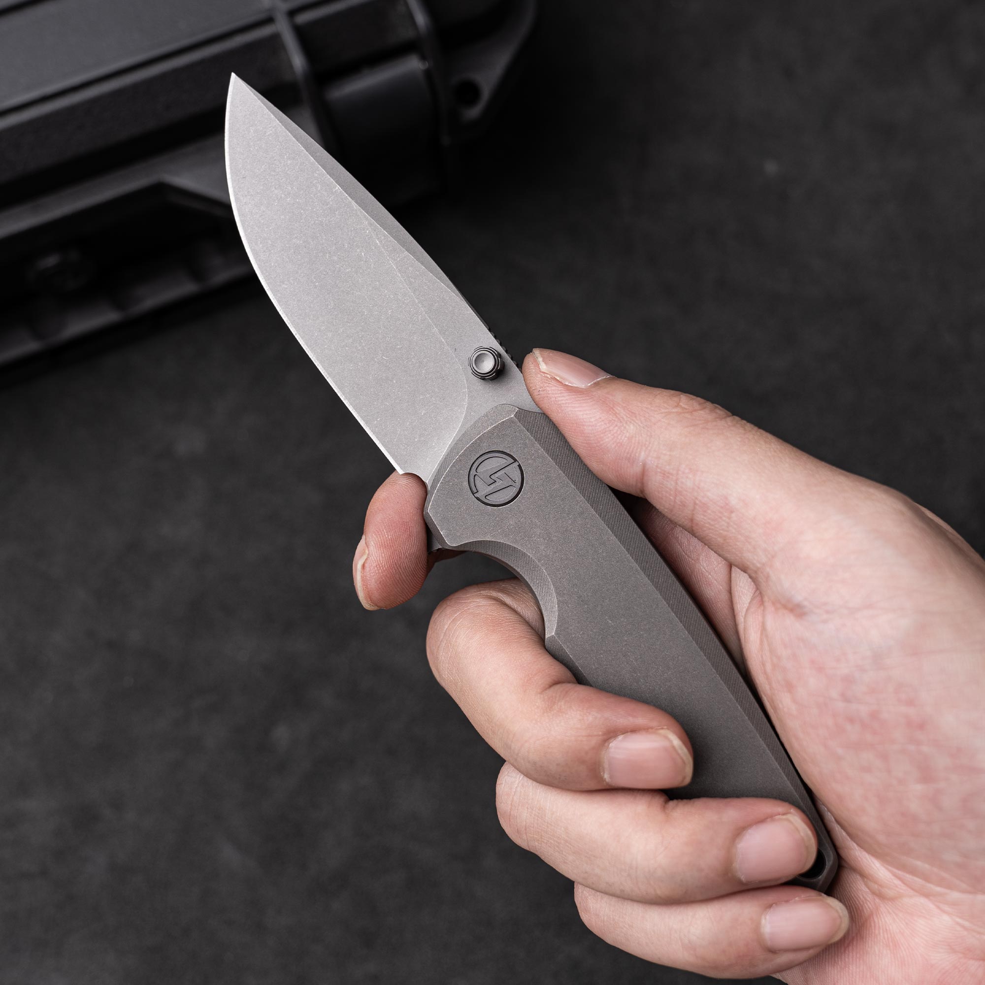 Ti-Bomber 2.0 T065 - Drop Point（2.95"+Bohler M390 +Titanium）