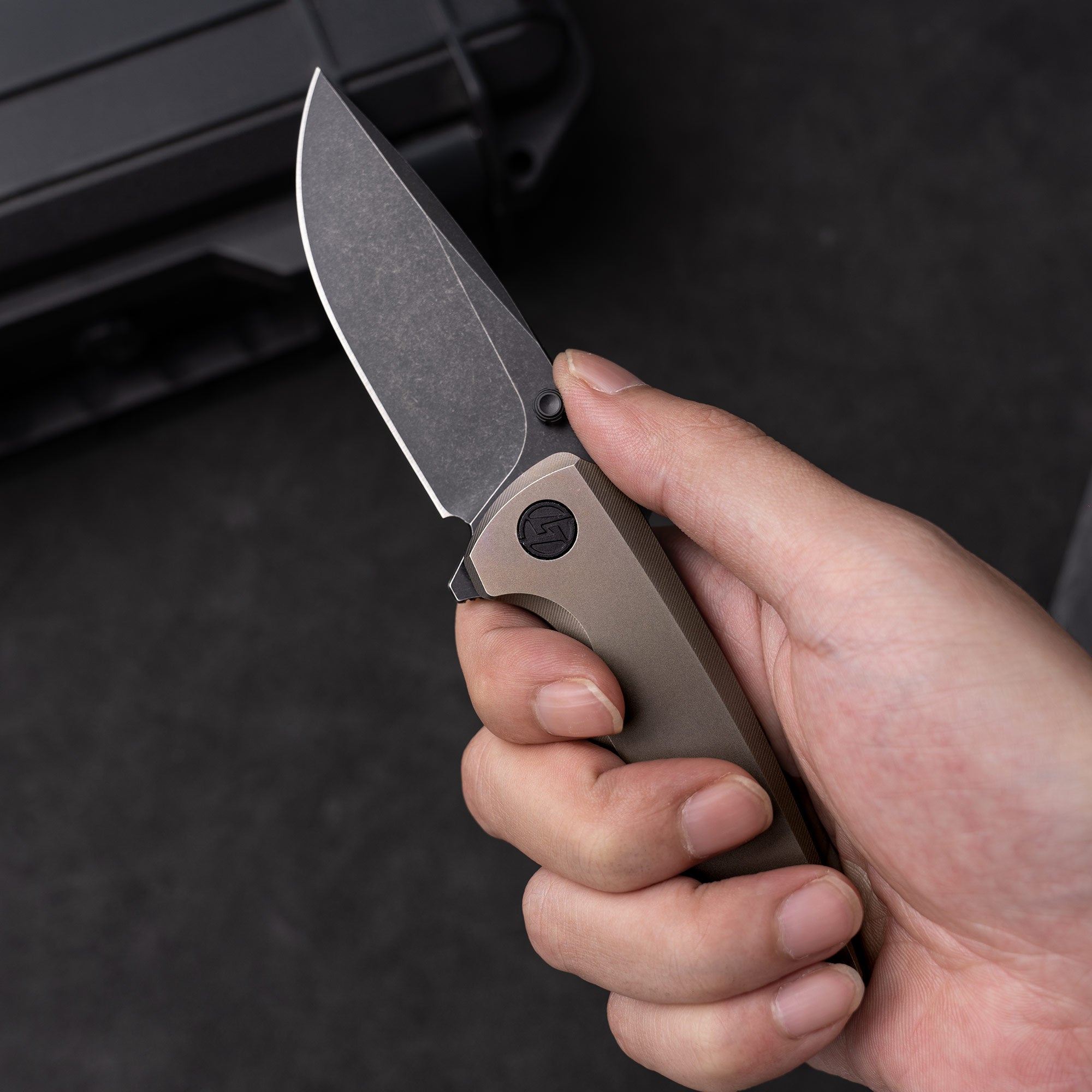Ti-Bomber 2.0 T065 - Drop Point（2.95"+Bohler M390 +Titanium）