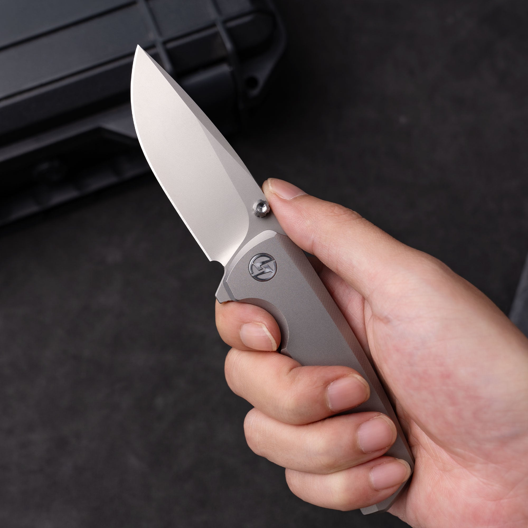 Ti-Bomber 2.0 T065 - Drop Point（2.95"+Bohler M390 +Titanium）
