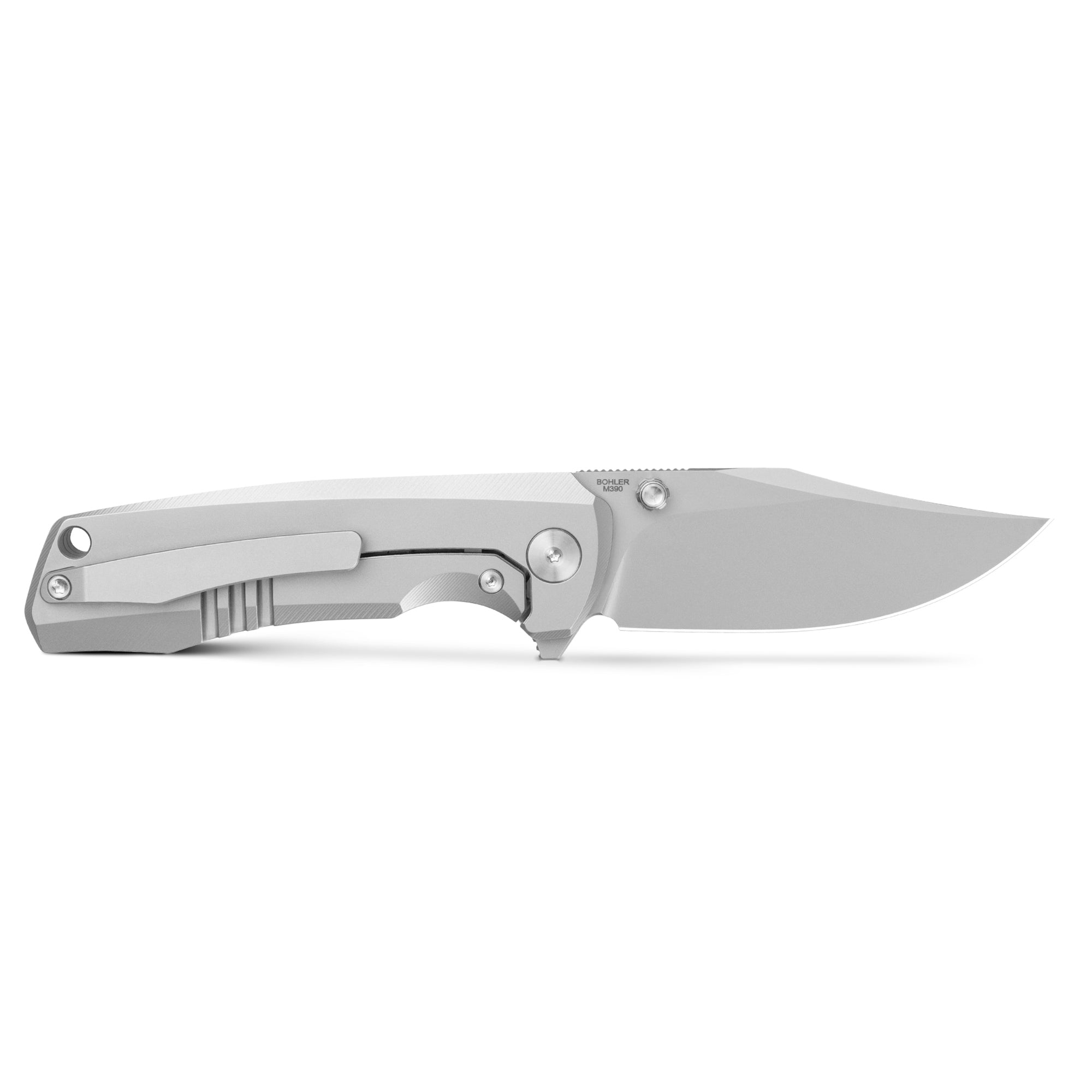 Ti-Bomber 2.0 T068 - Clip Point（2.95"+Bohler M390 +Titanium）