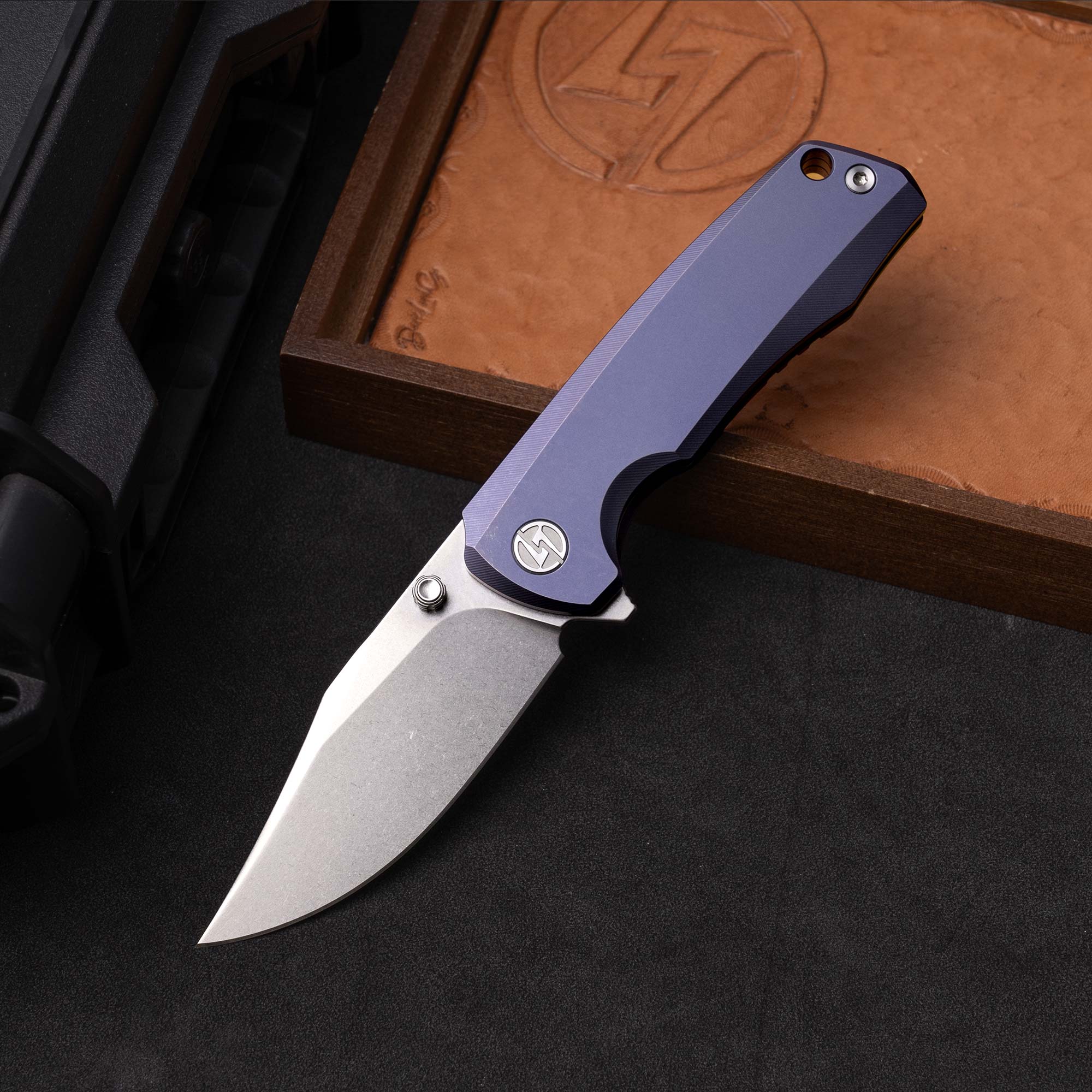 Ti-Bomber 2.0 T068（2.95"+Bohler M390 +Titanium）-OLITANS