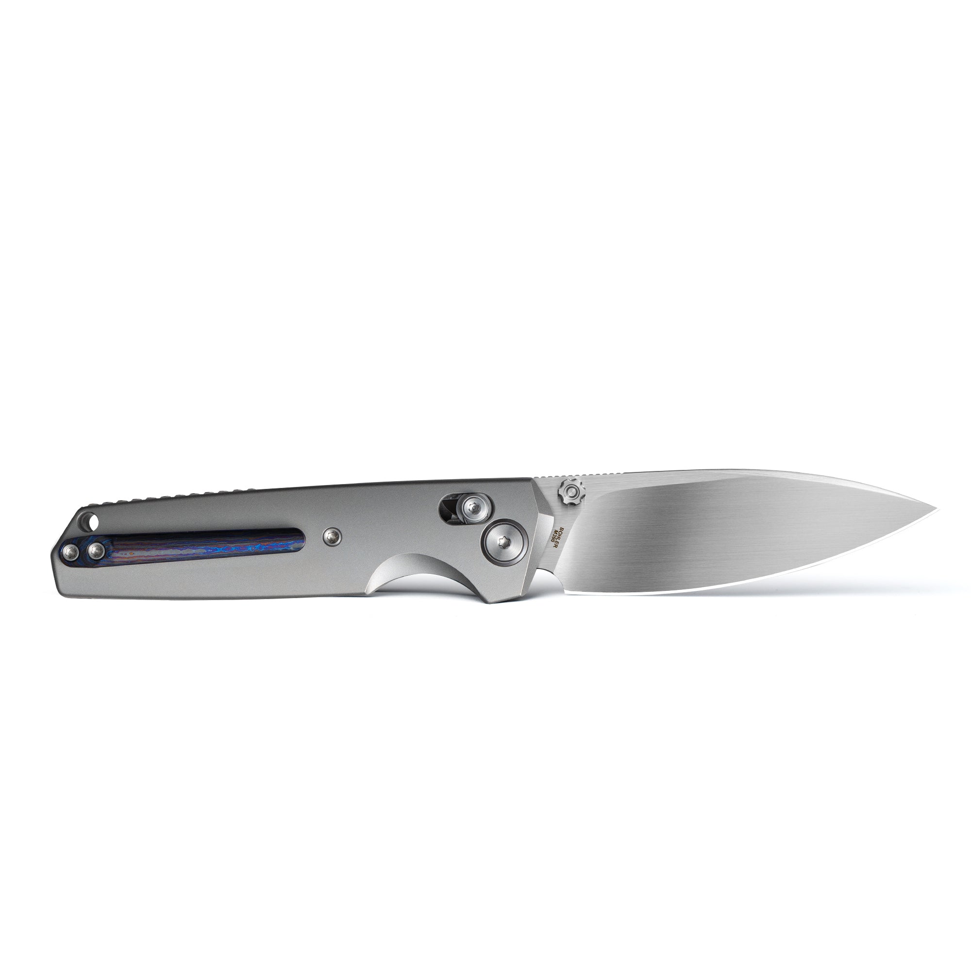 Ti-Aero T075 Folding Knife –（3.23"+Bohler M390 +Titanium）- OLITANS